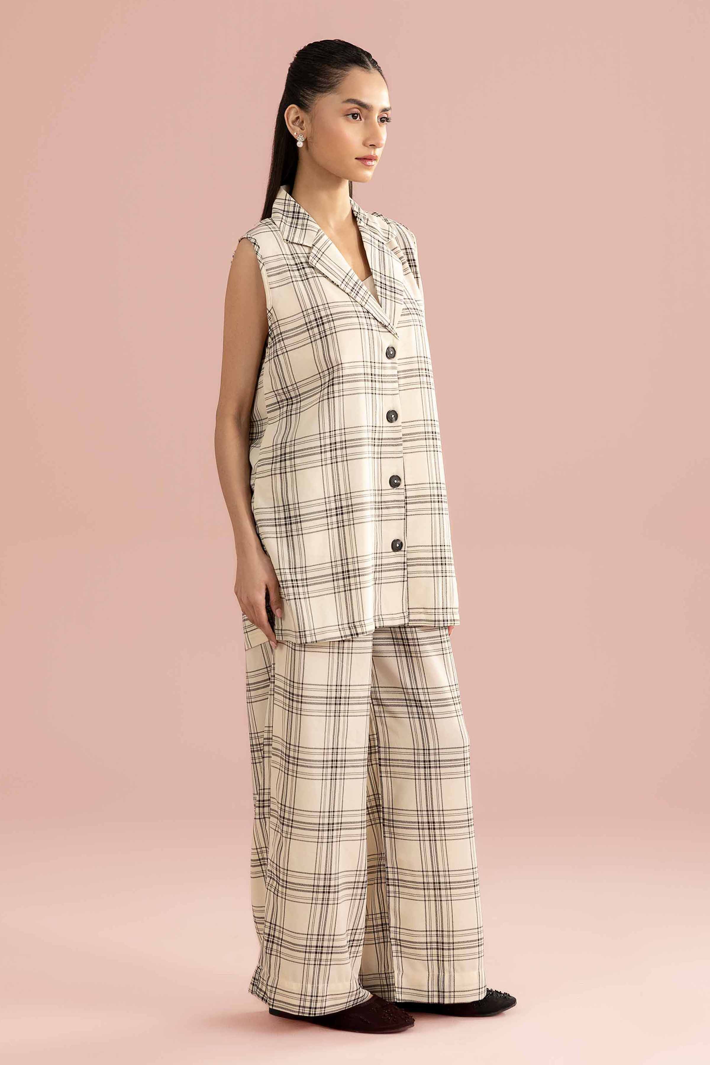 2 Piece - Printed Suit - AS26-59 White Grip 2PC Printed READY TO WEAR