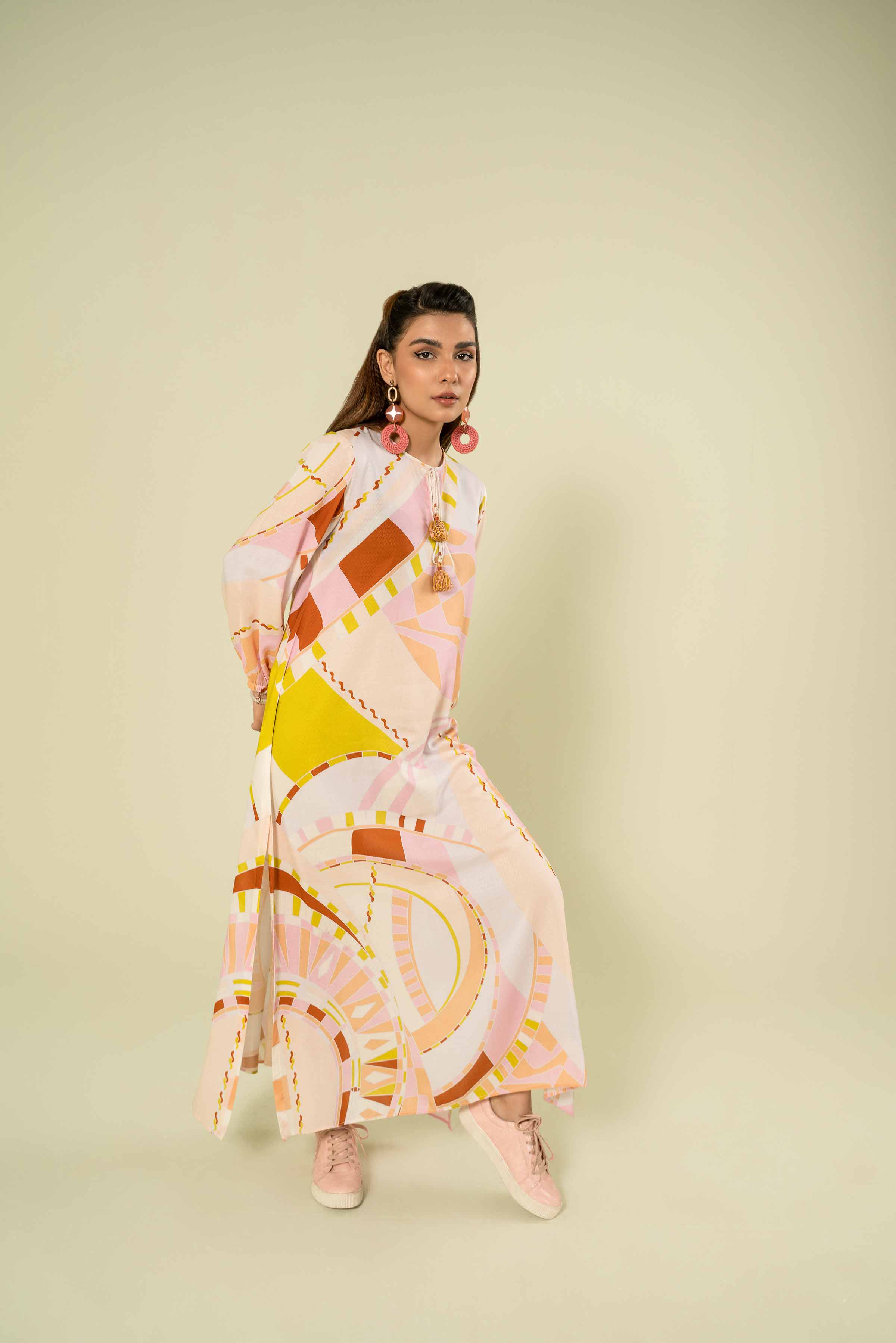 Printed Dress - AW23-12