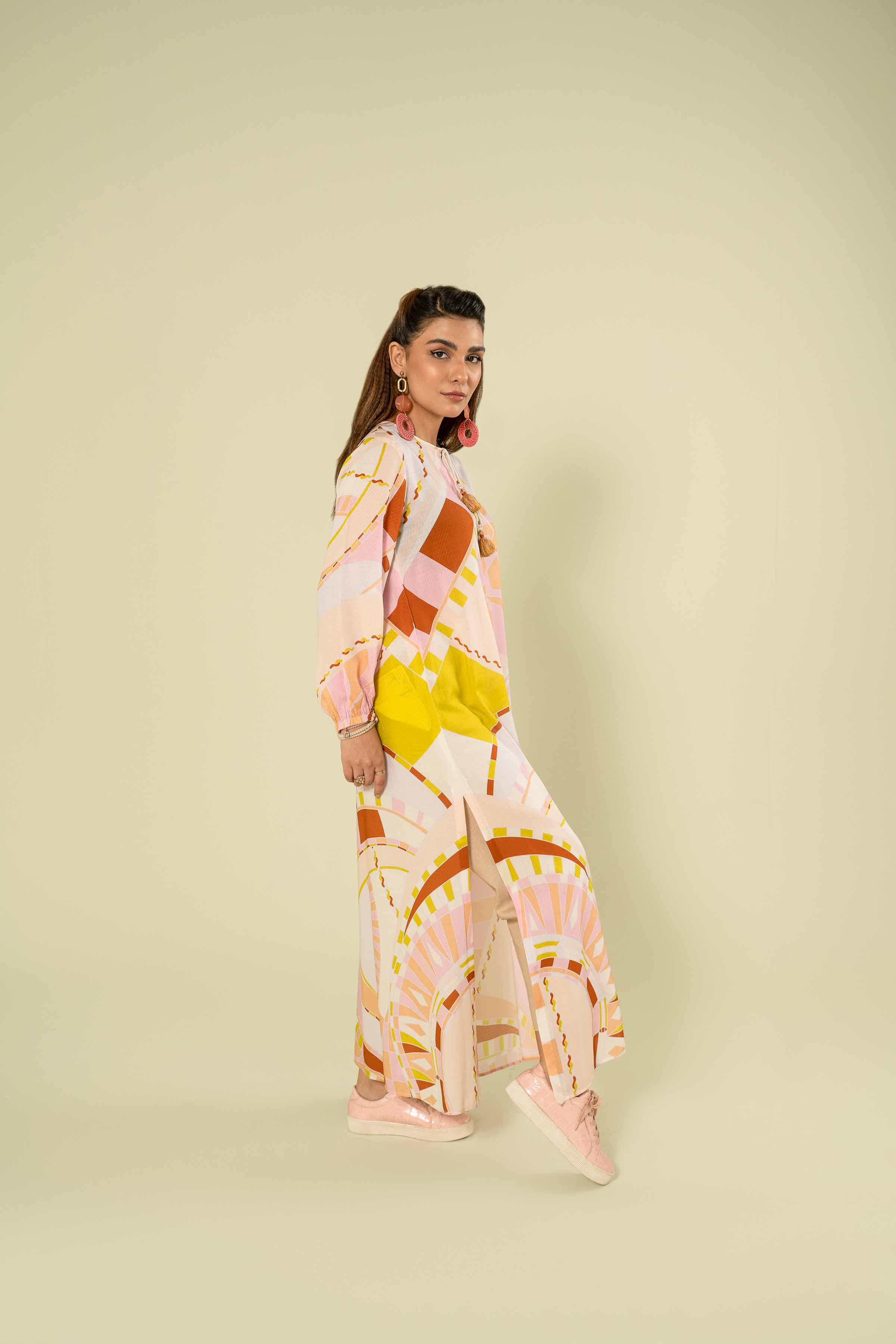 Printed Dress - AW23-12