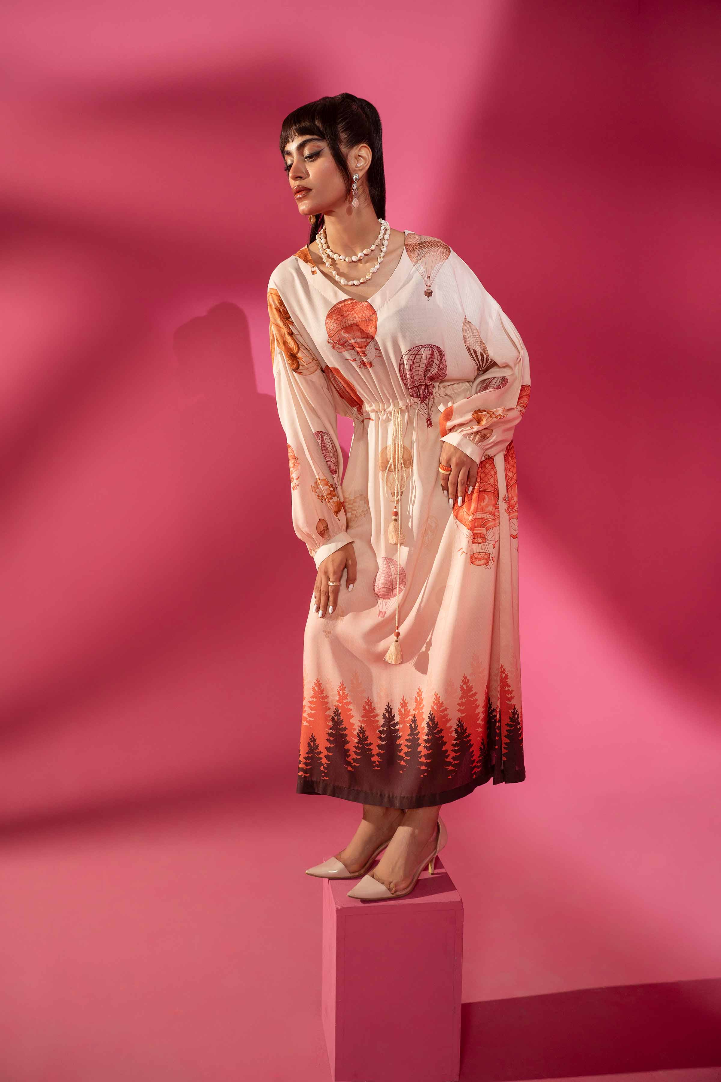 Printed Dress - AW23-23