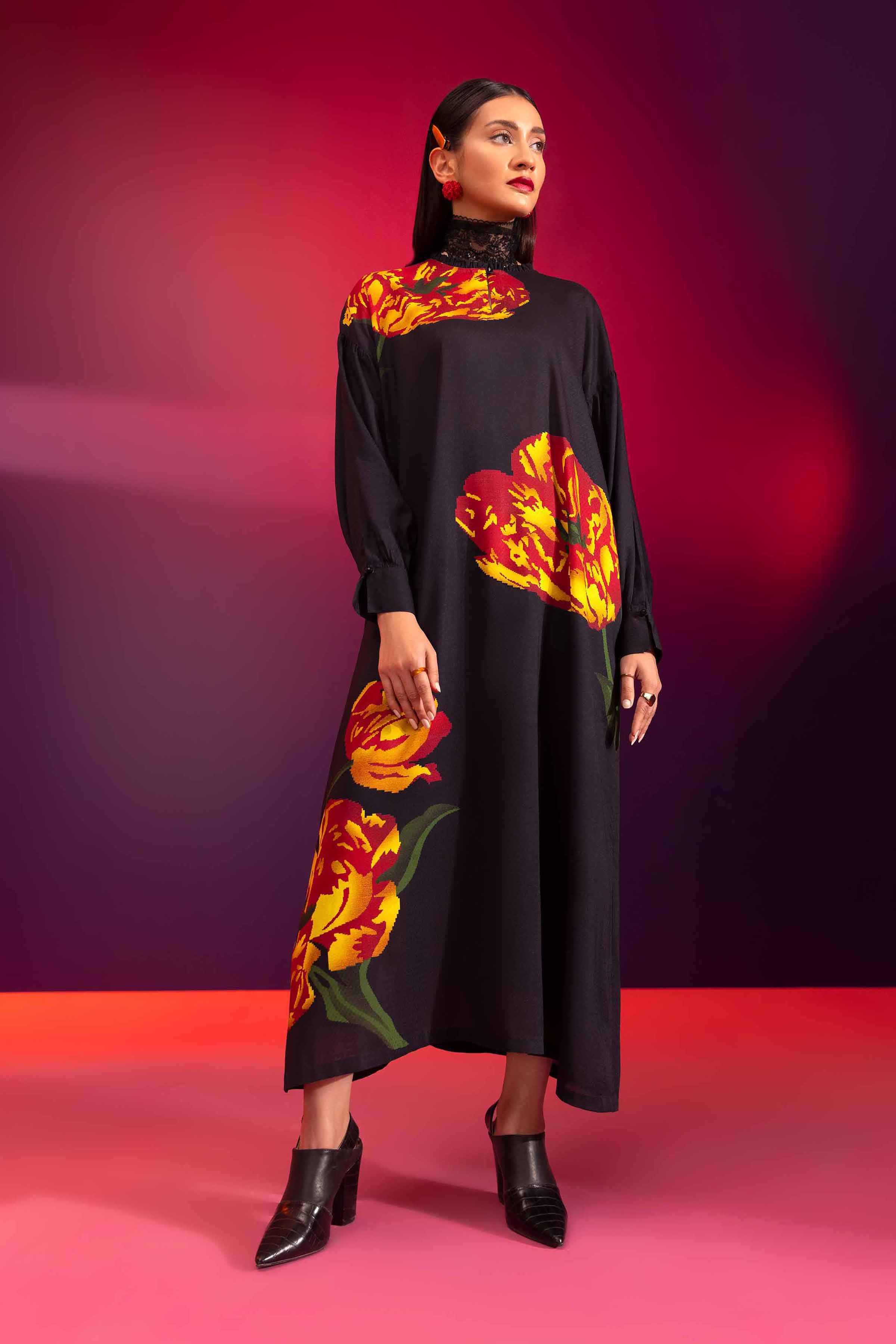 Printed Dress - AW23-44