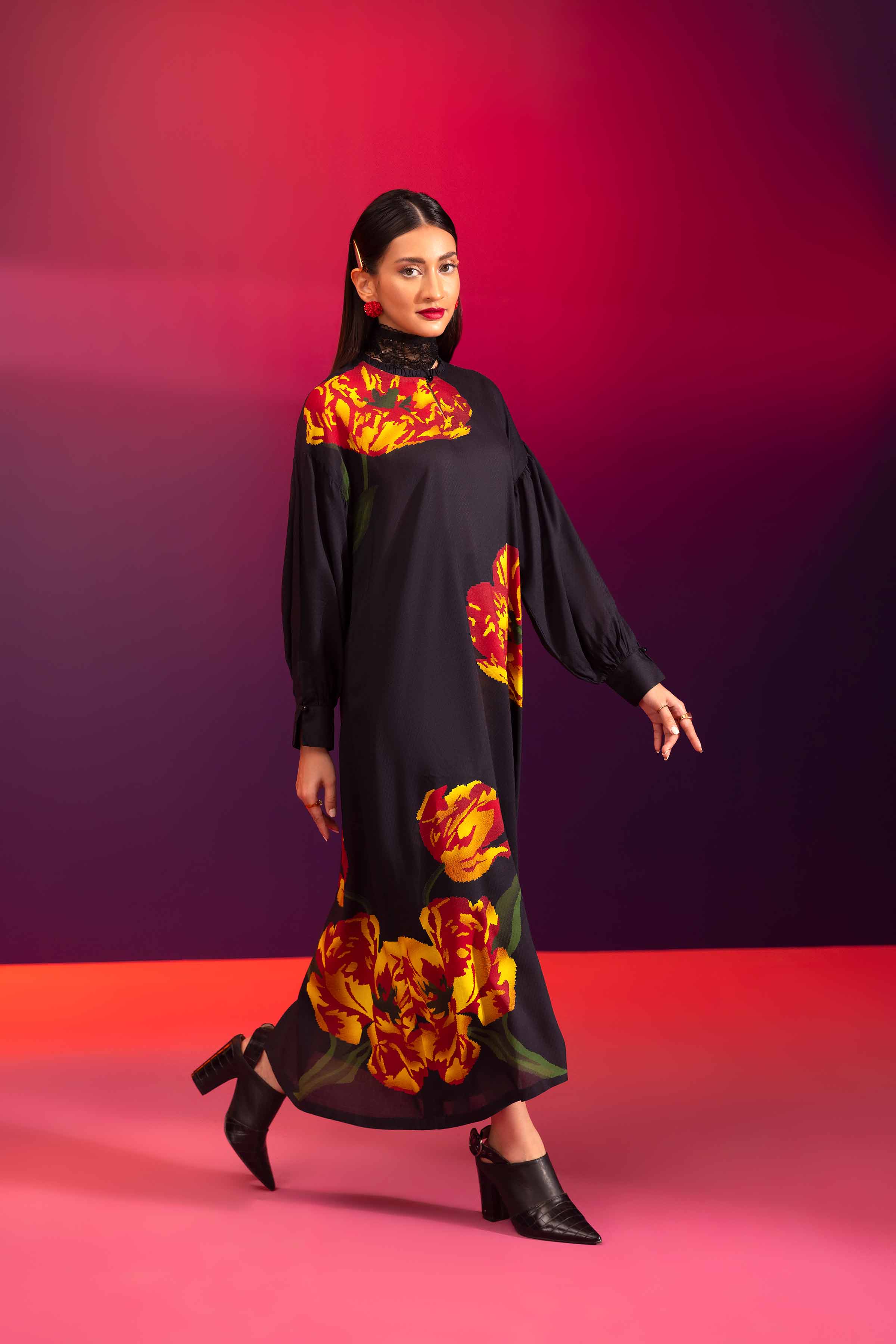 Printed Dress - AW23-44