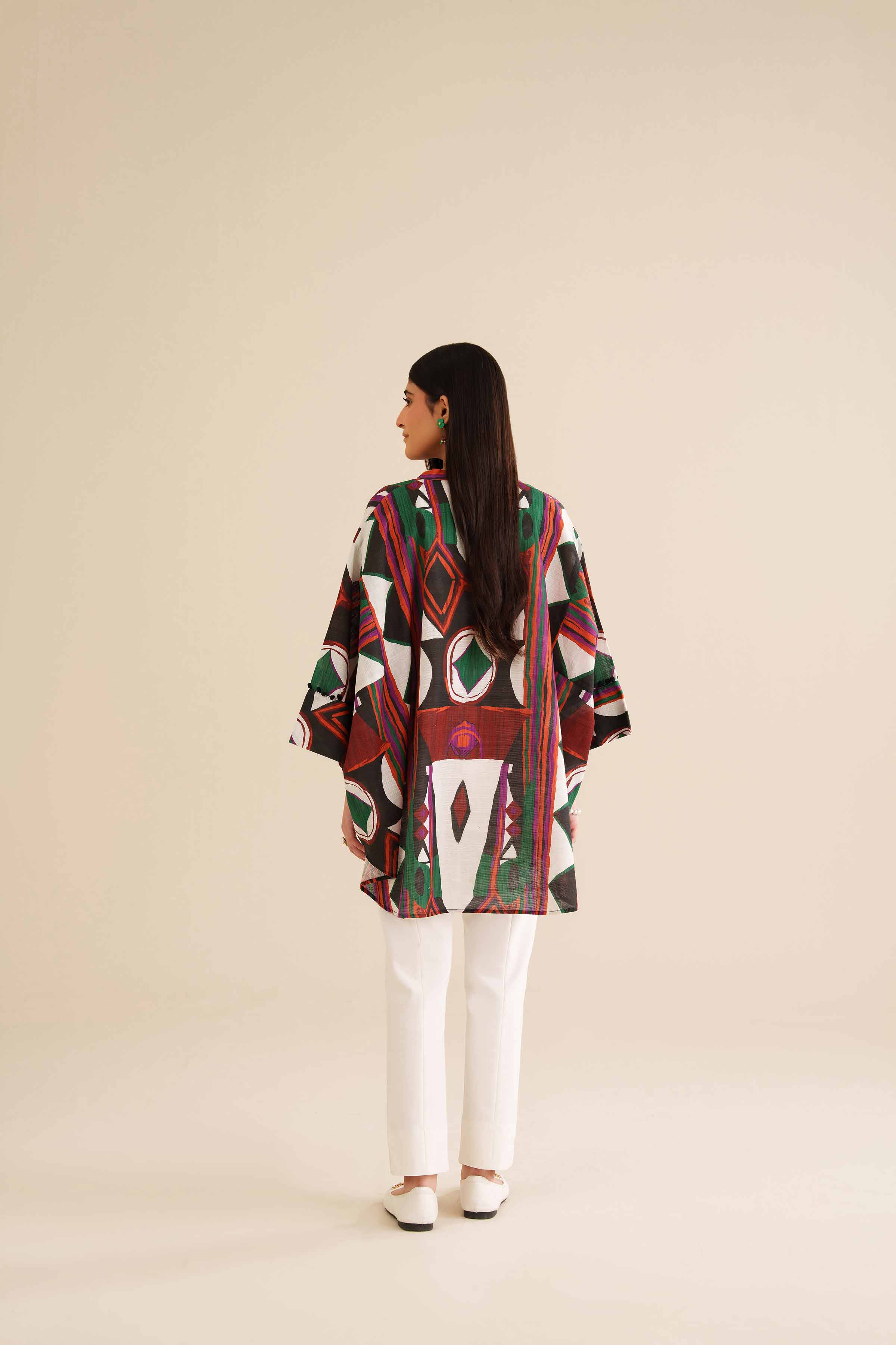 NISHATUAE - Multi Printed Khaddar Ready to wear Tunic