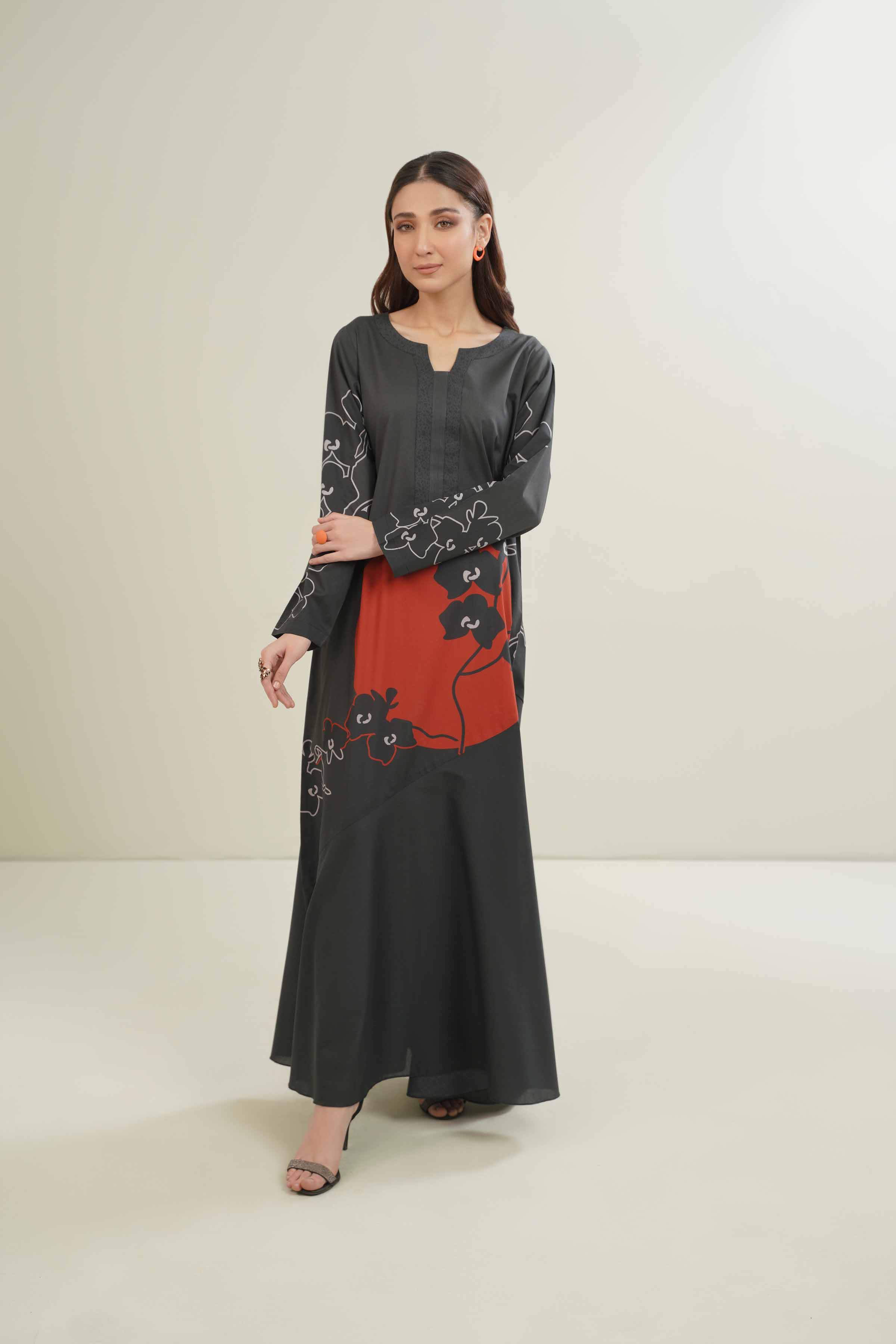 Printed Fustaan - DE23-96