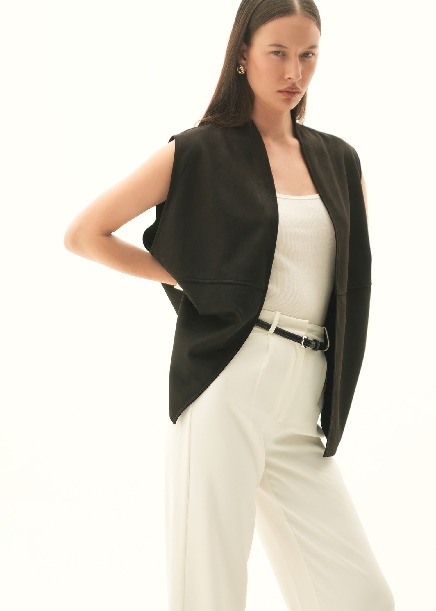 Tailored Wide Leg Trousers - KOA