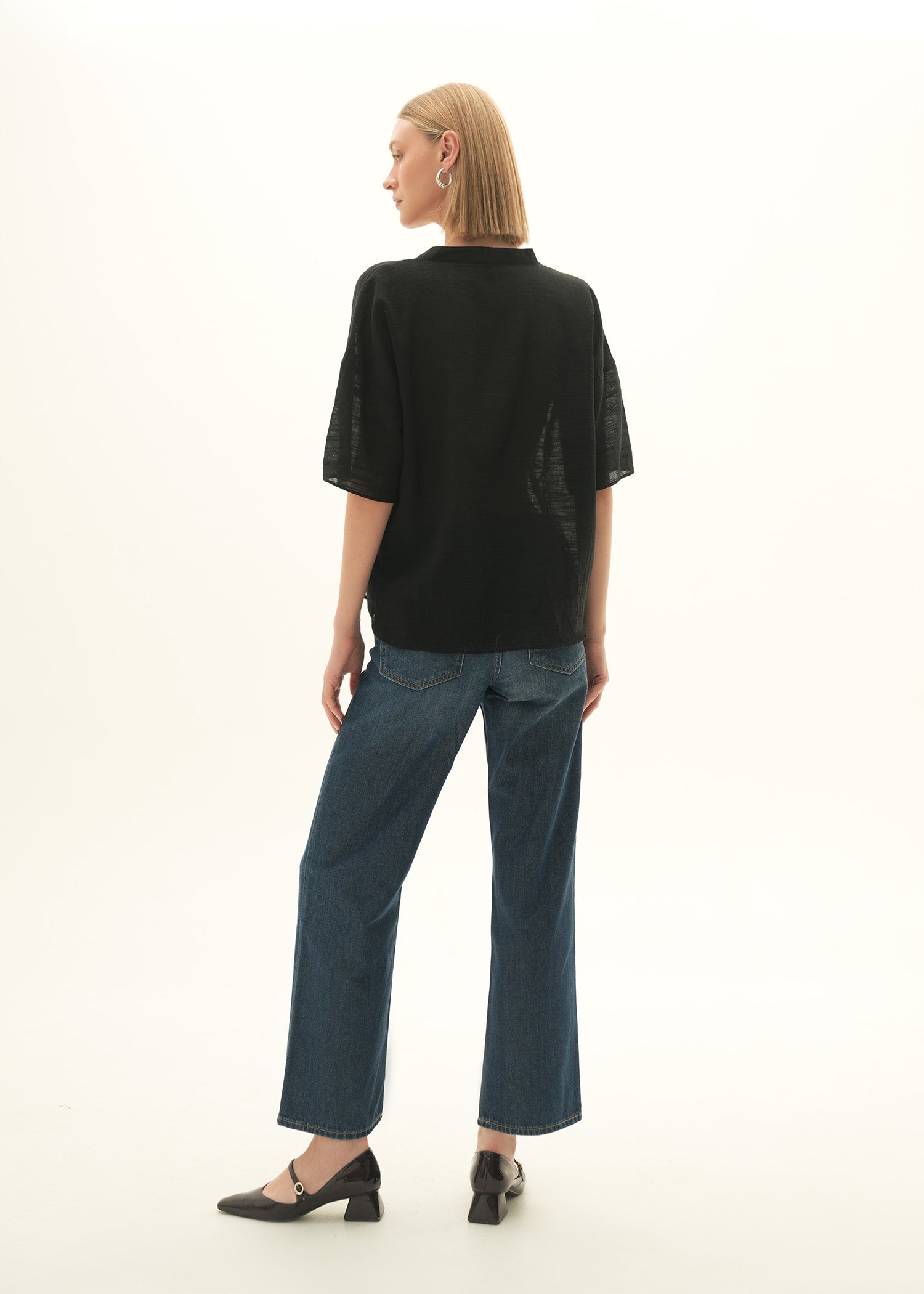 Linen Blend Blouse - KOA