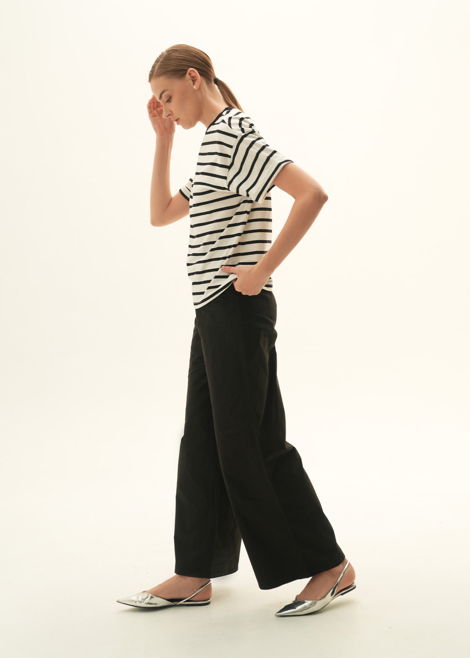 Wide-Leg-Cotton-Trouser - KOA