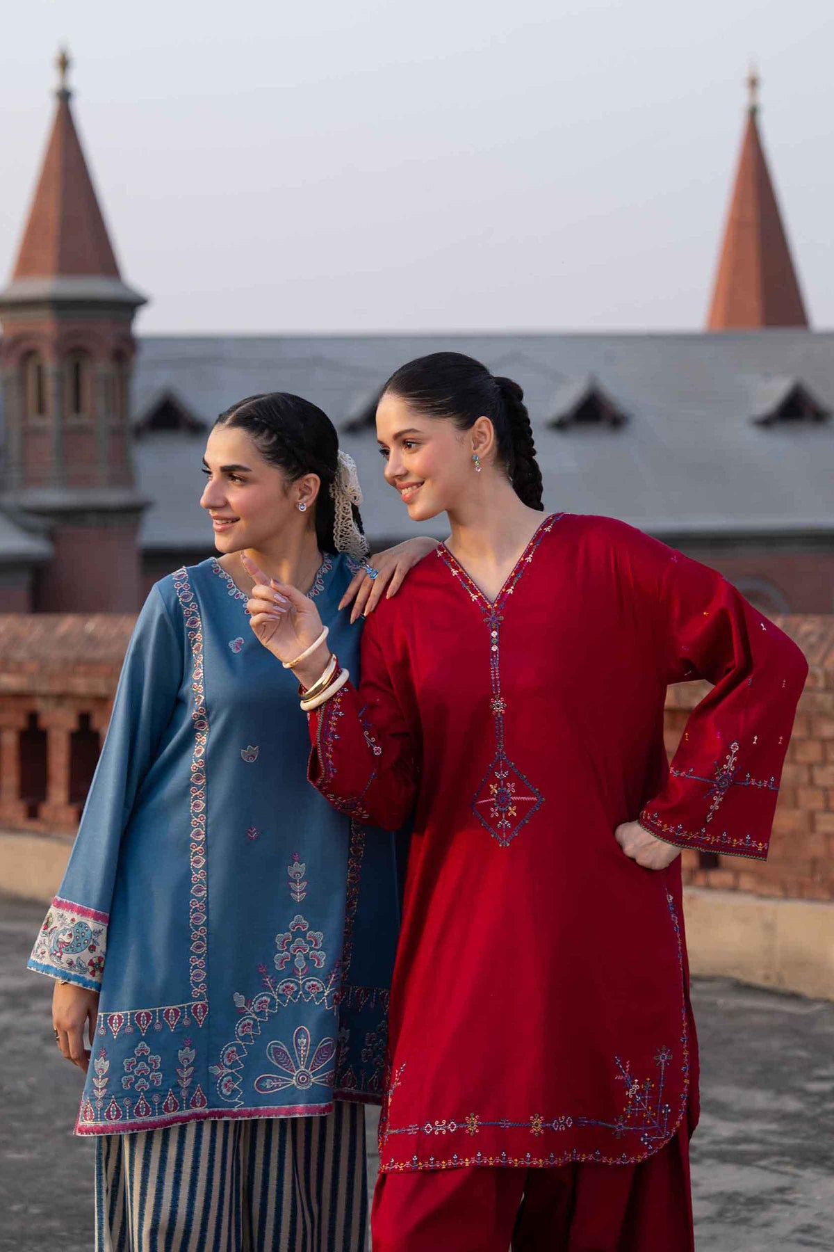 2 Piece - Printed Embroidered Suit - ST2STE-PRET26WV2-22 for Women - Pret Collection | Nishat UAE | Shop Online