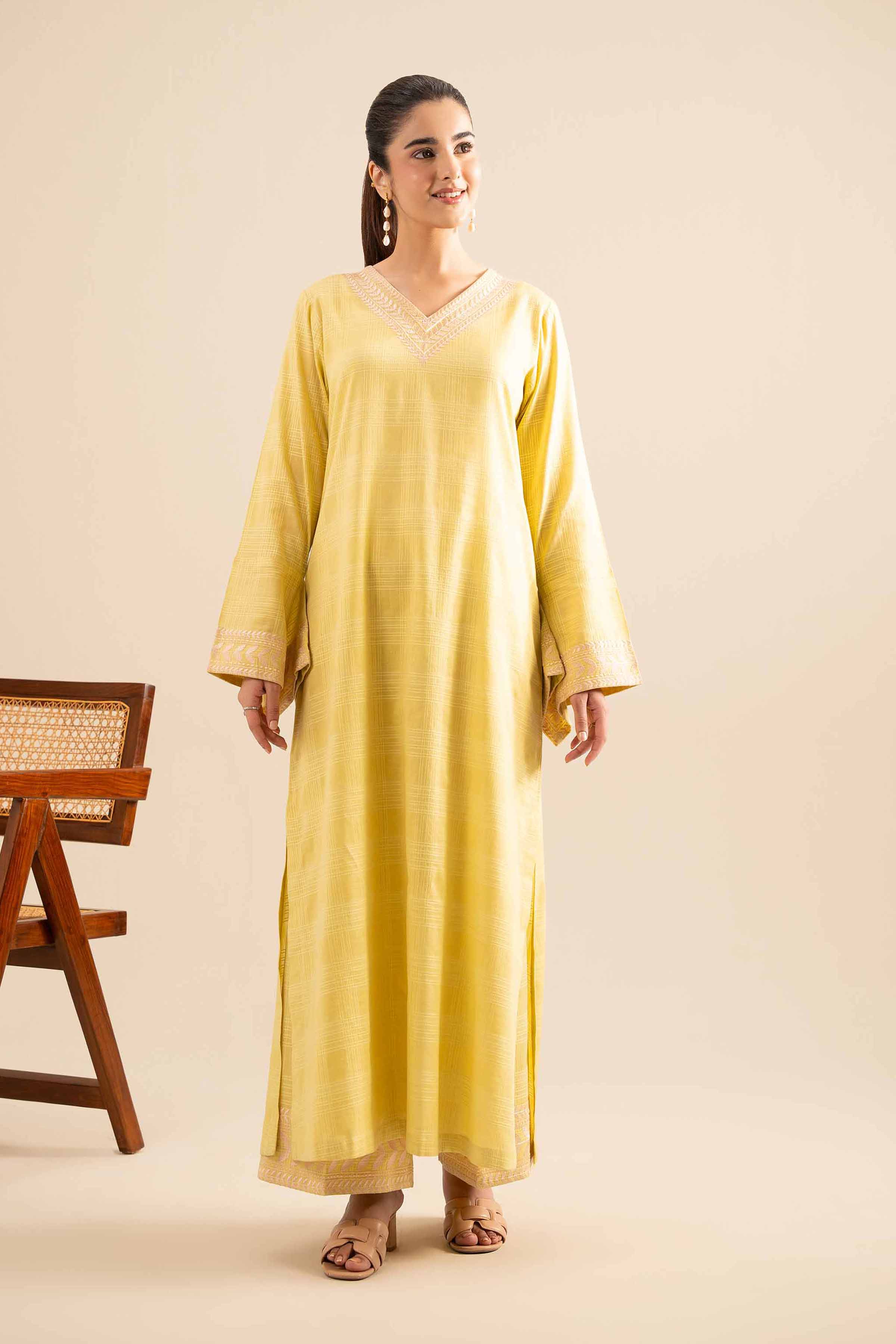 2 Piece - Embroidered Suit - FE25-107