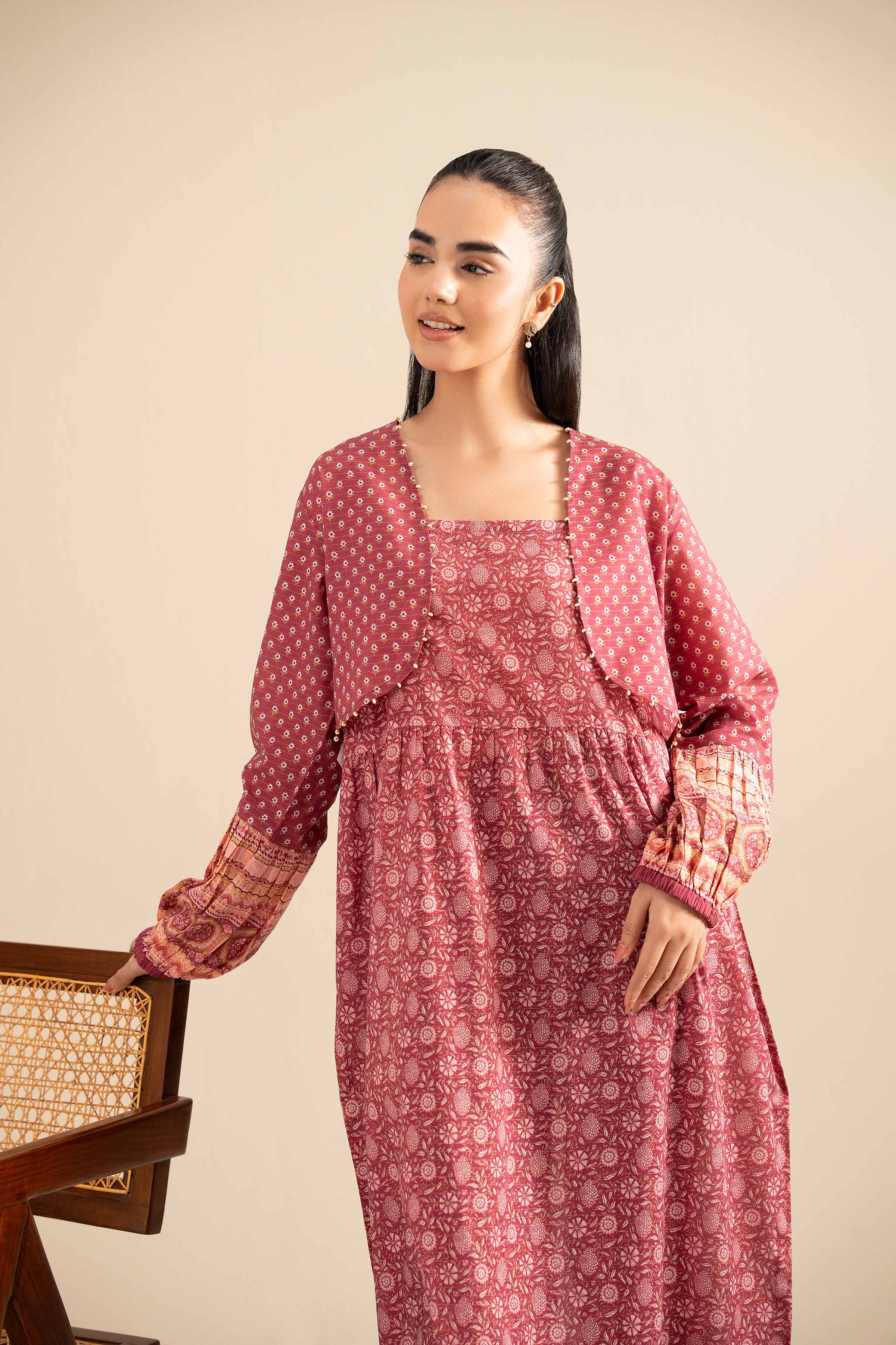 2 Piece - Printed Suit - FE25-111