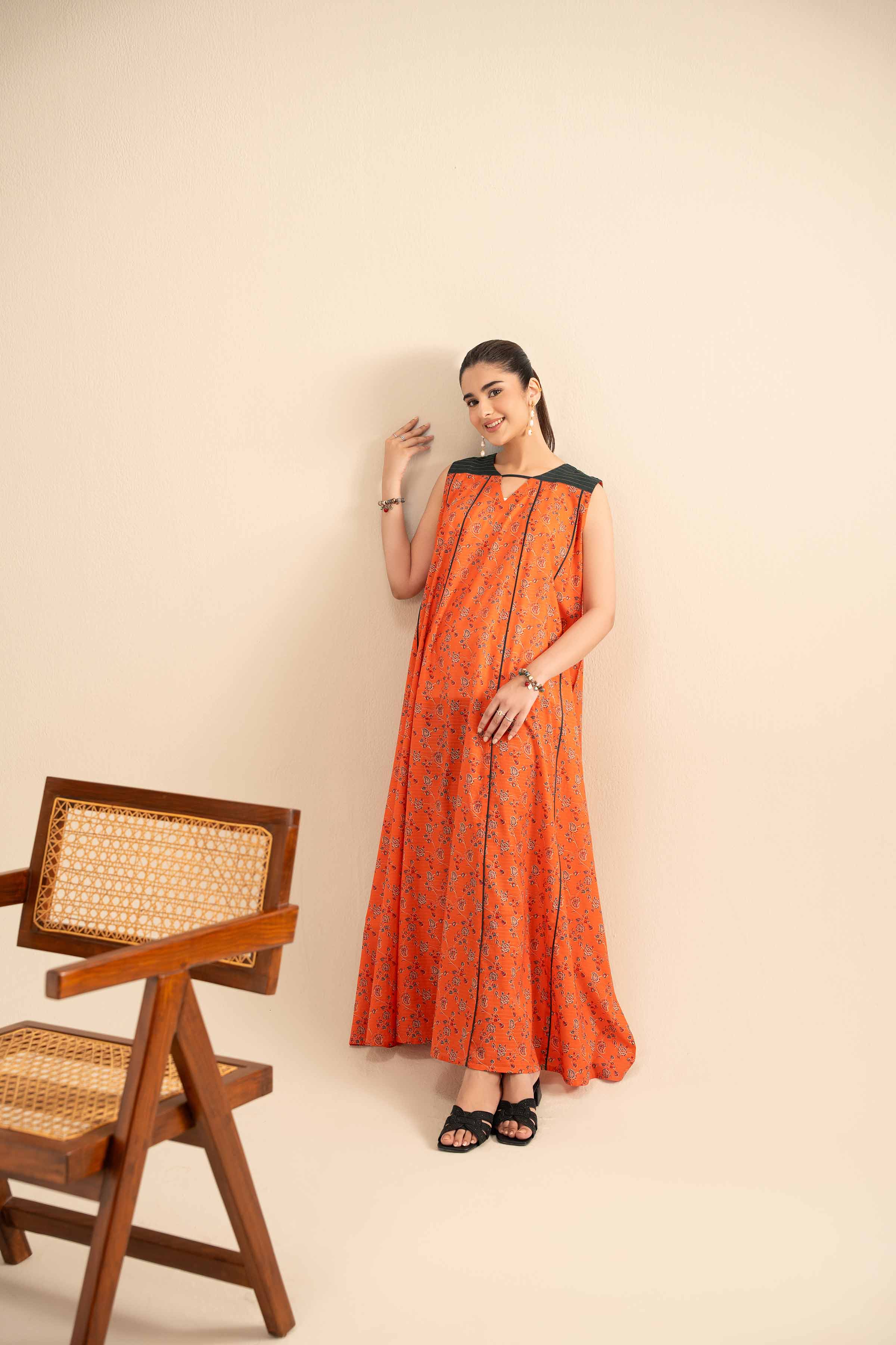 Printed Dress - FE25-115