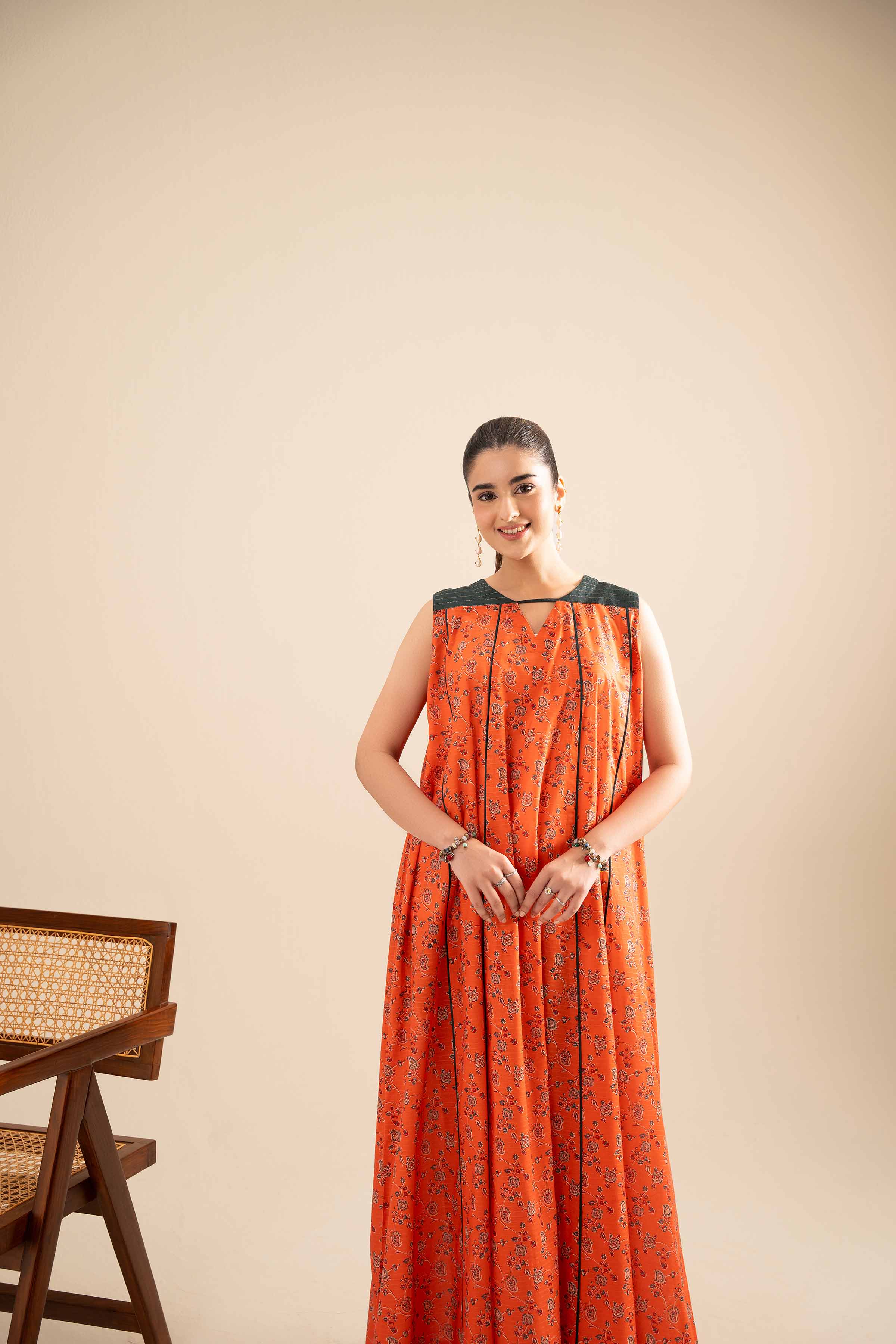 Printed Dress - FE25-115