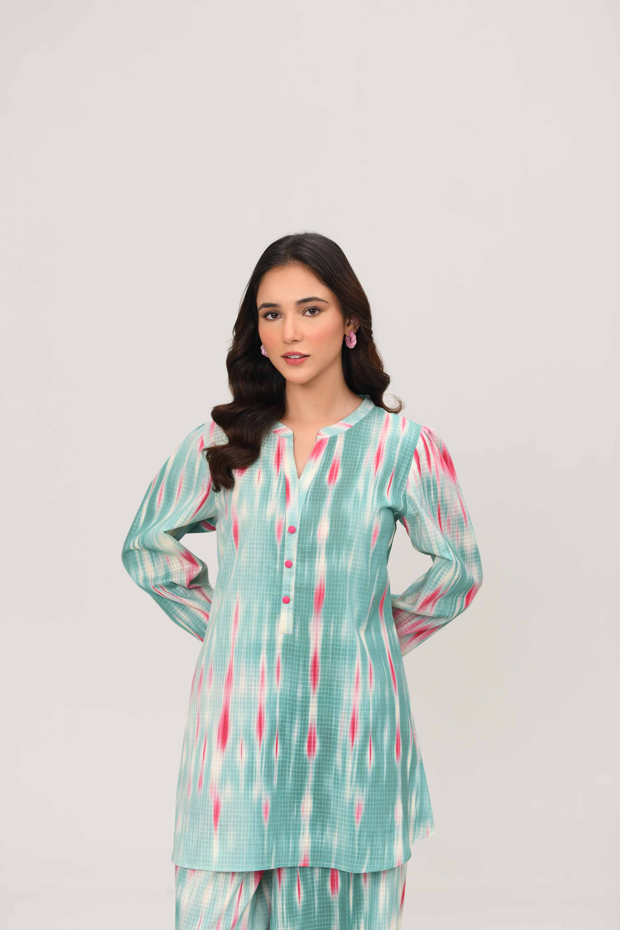 2 Piece - Printed Suit - FE25-18