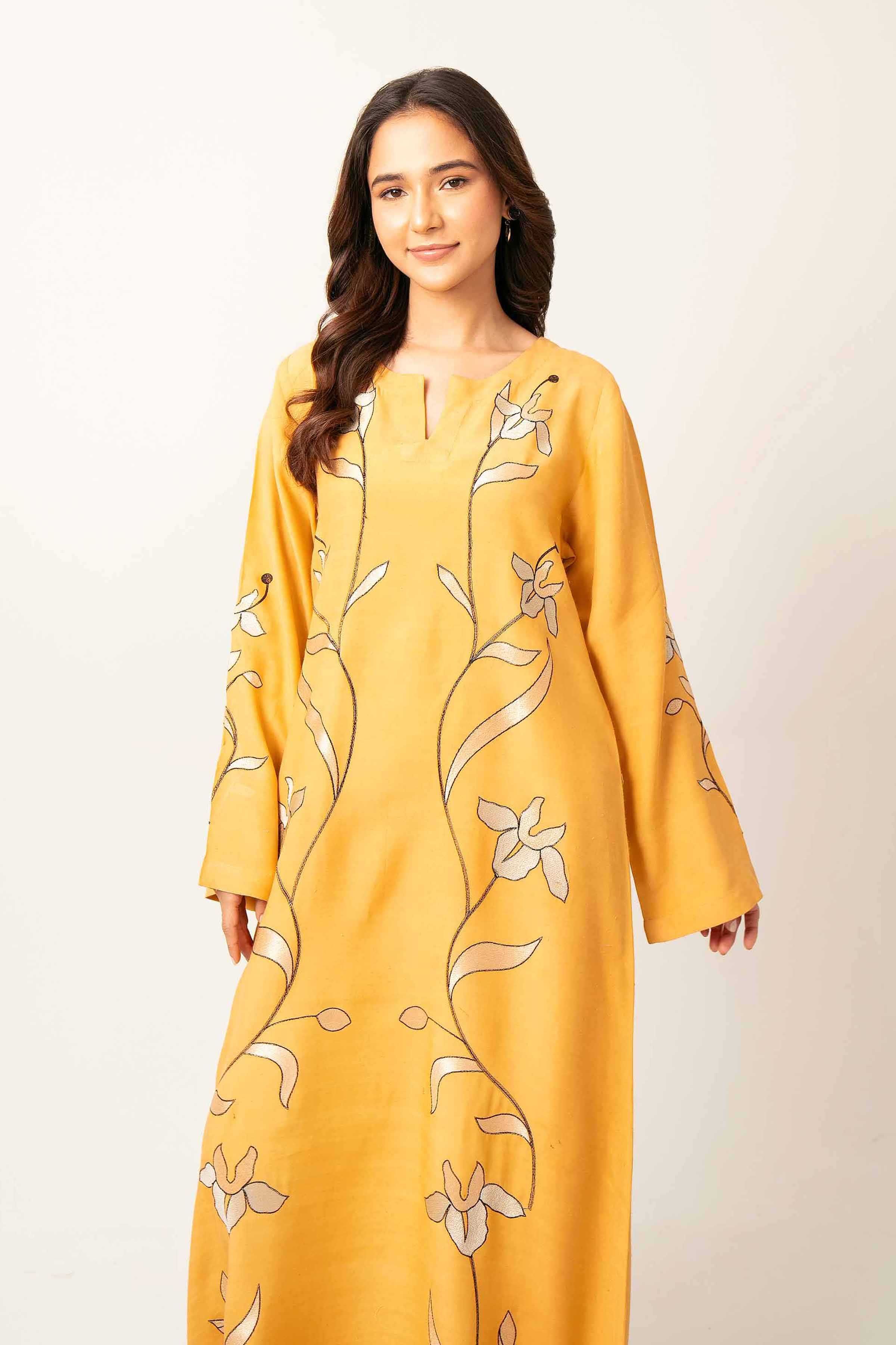 Embroidered Dress - FE25-29
