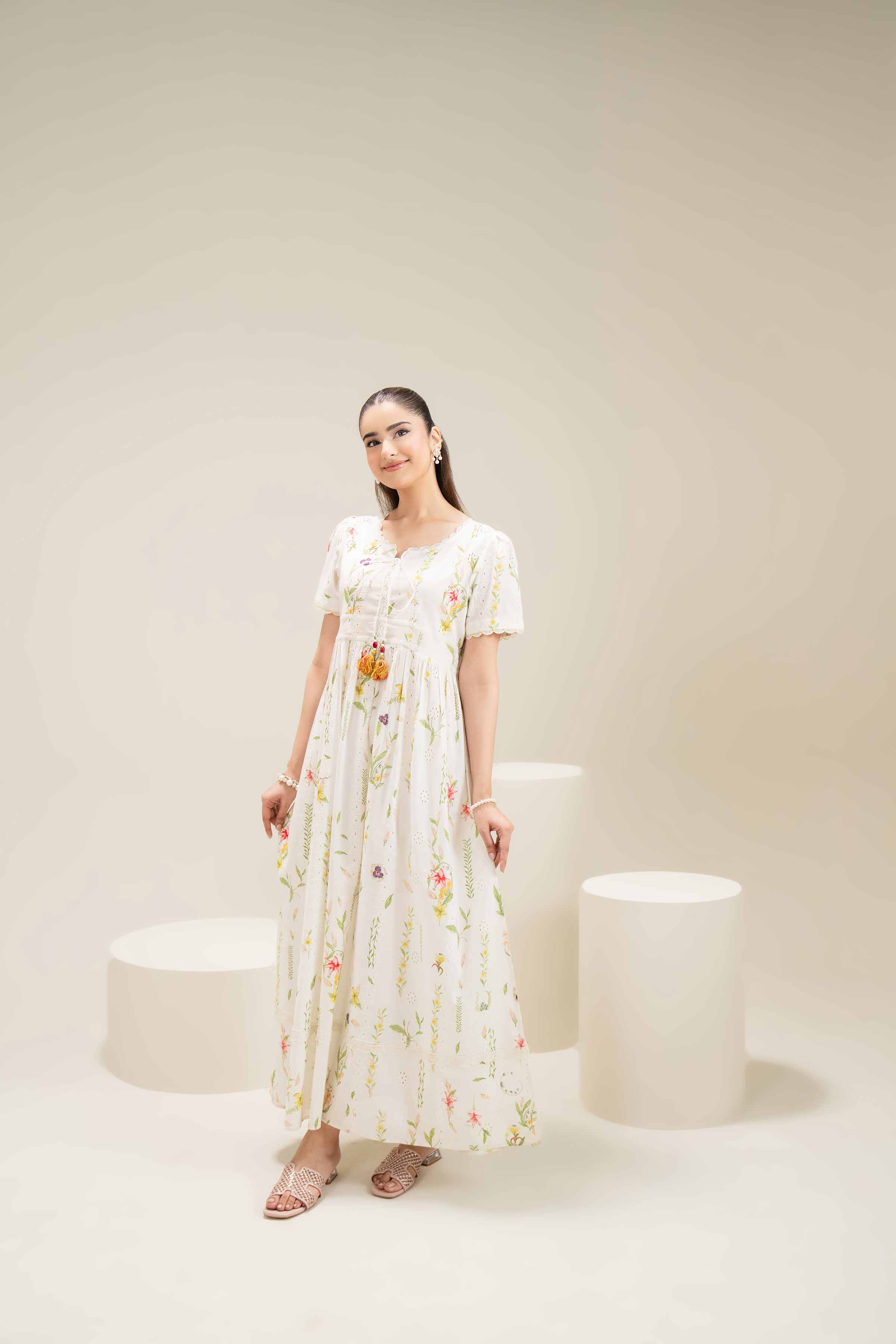 Printed Dress - FE25-40