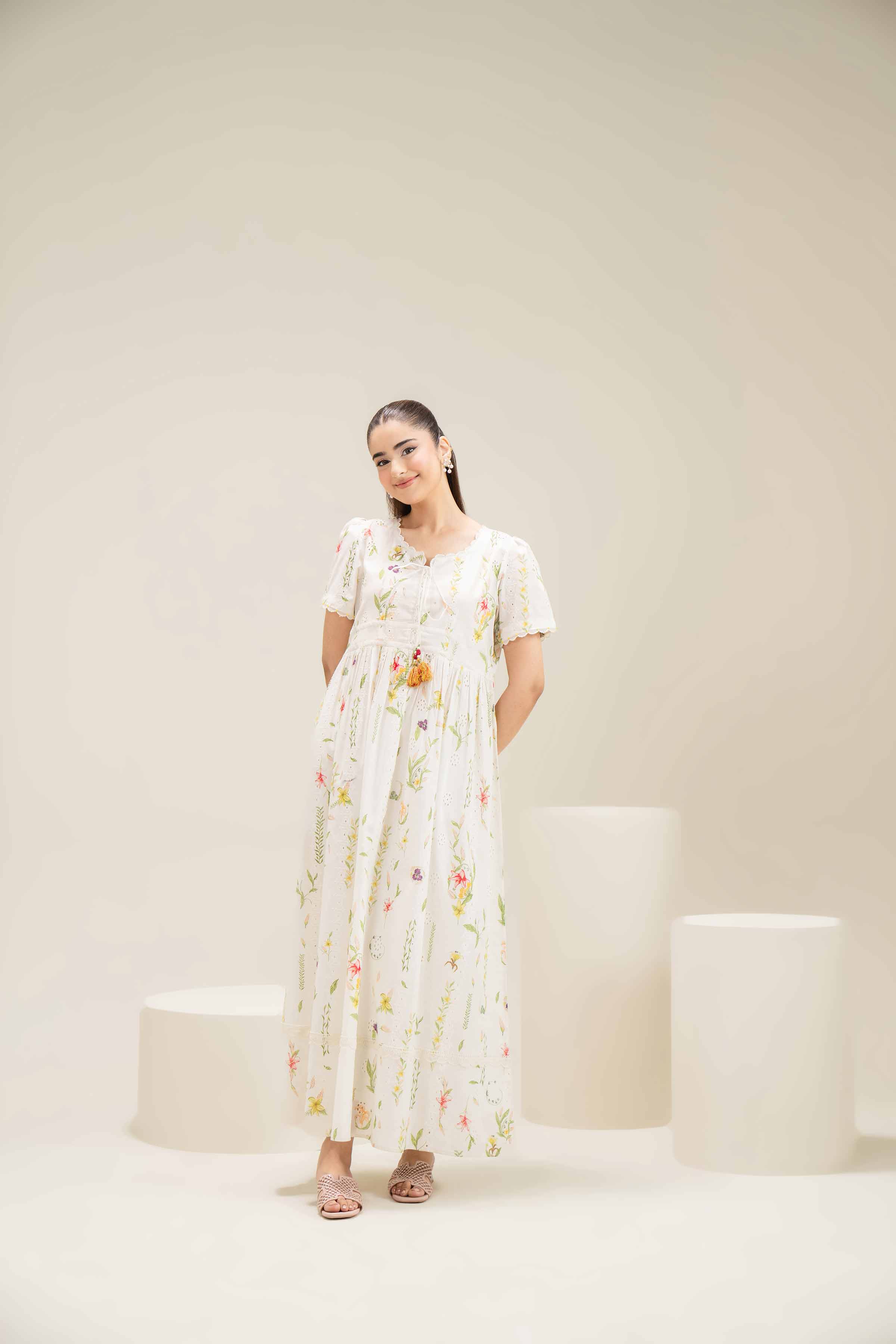 Printed Dress - FE25-40