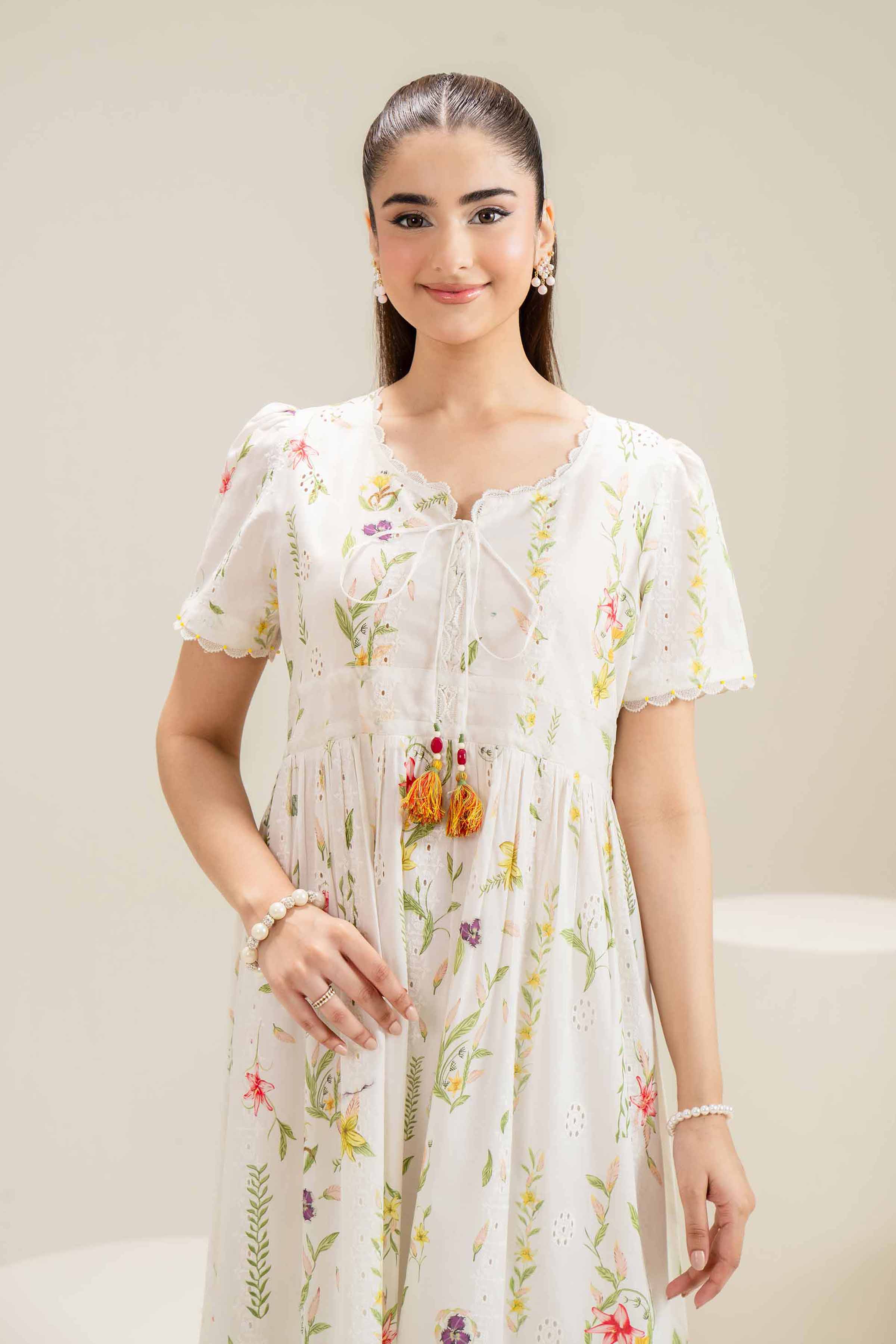 Printed Dress - FE25-40