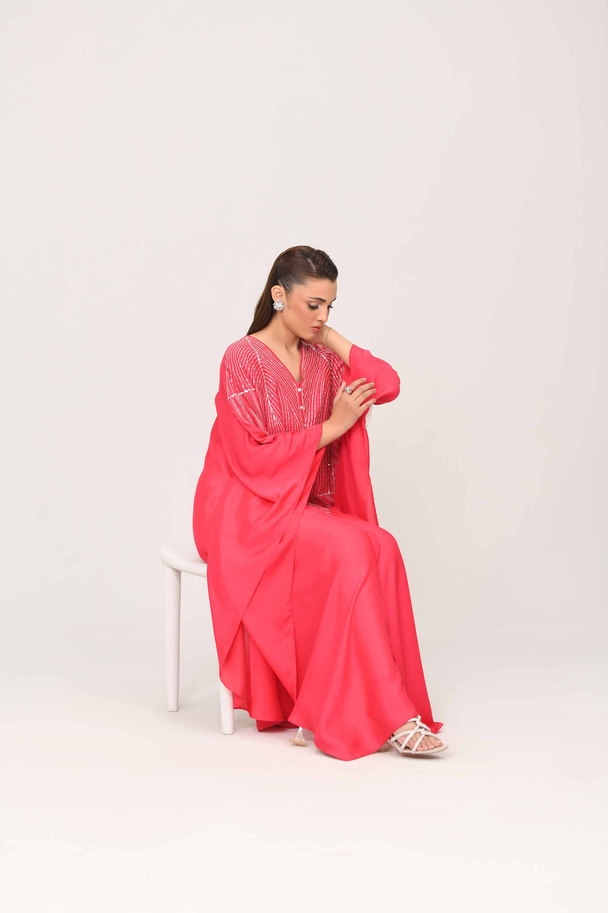 Embroidered Kaftan - FE25-44