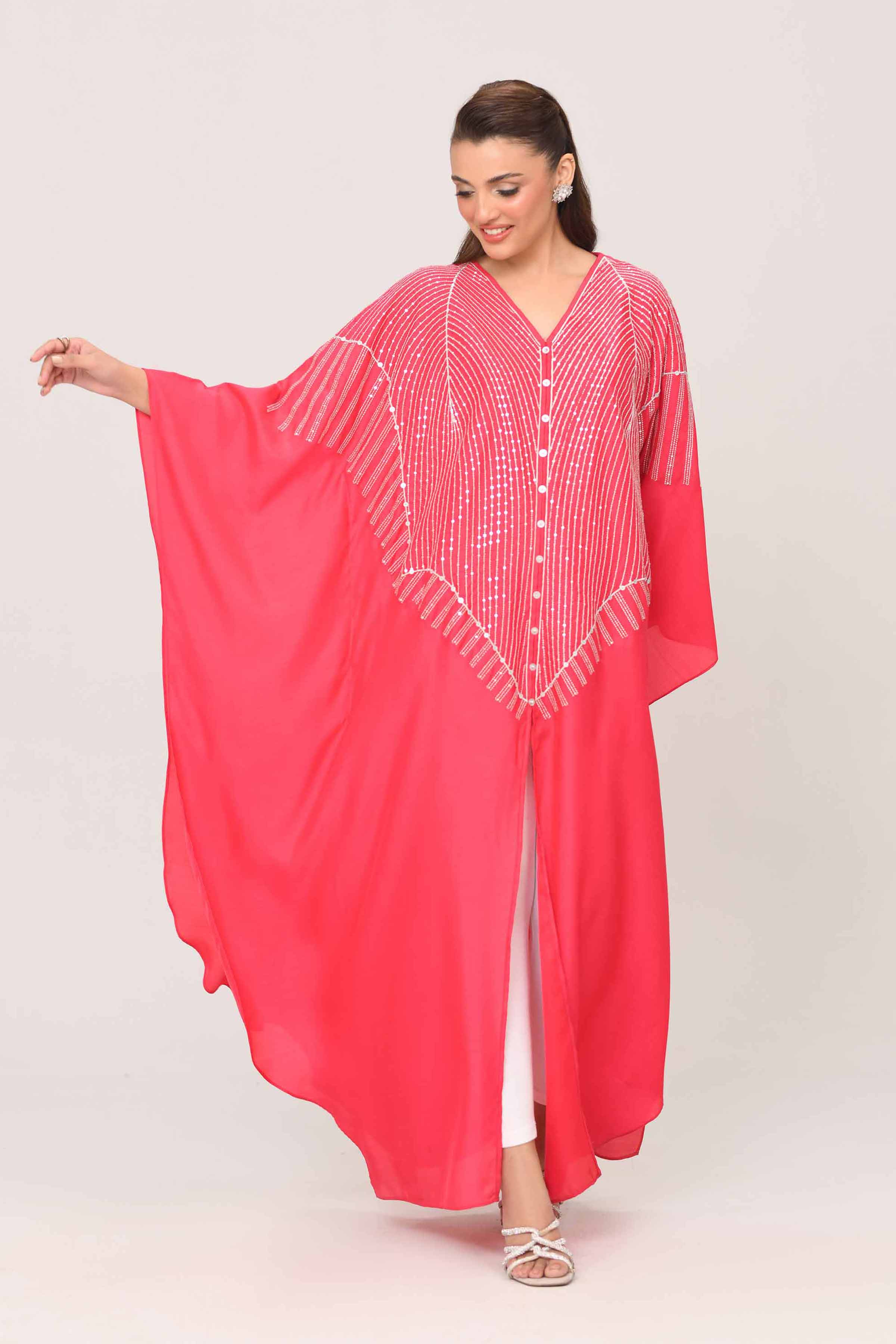 Embroidered Kaftan - FE25-44