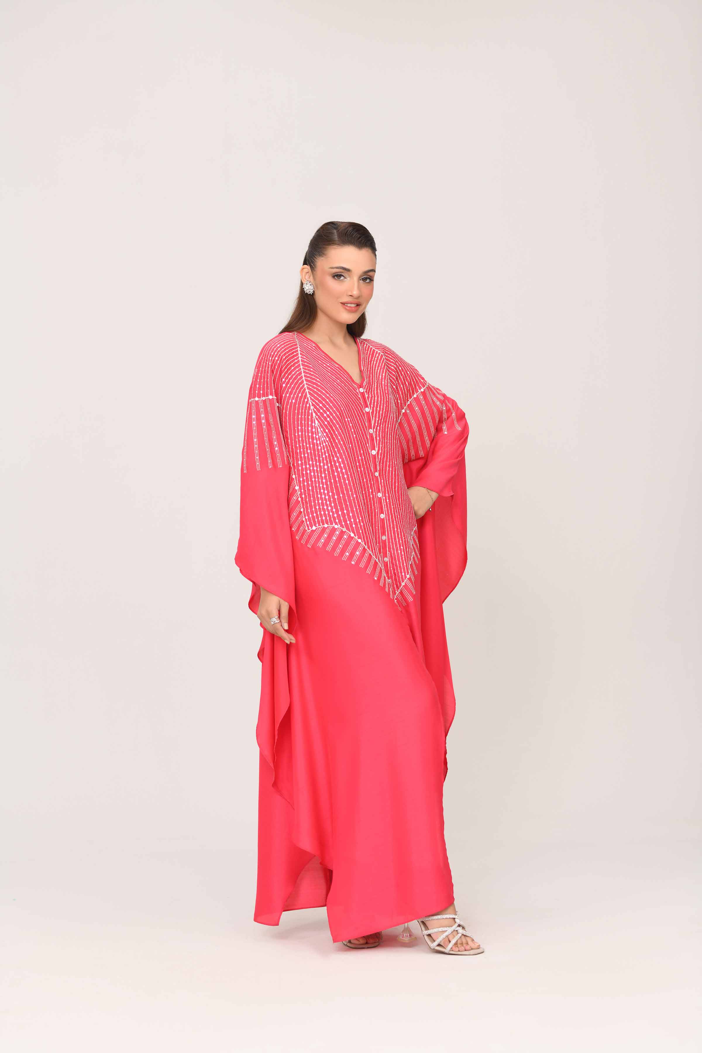 Embroidered Kaftan - FE25-44