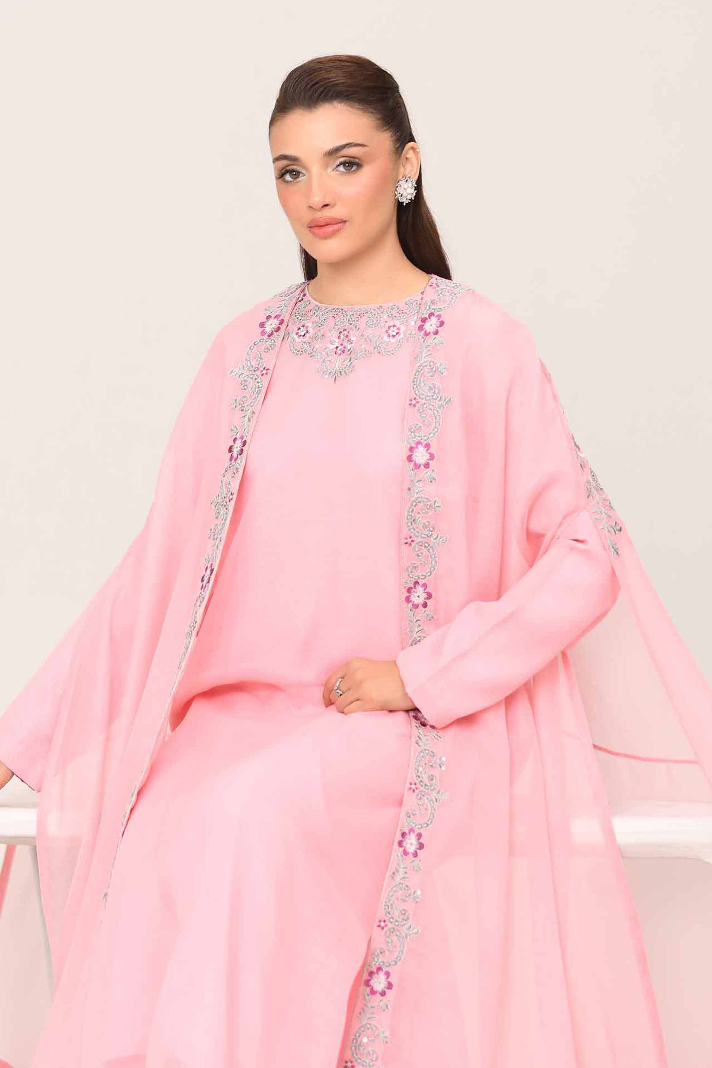 2 Piece - Embroidered Suit - FE25-49