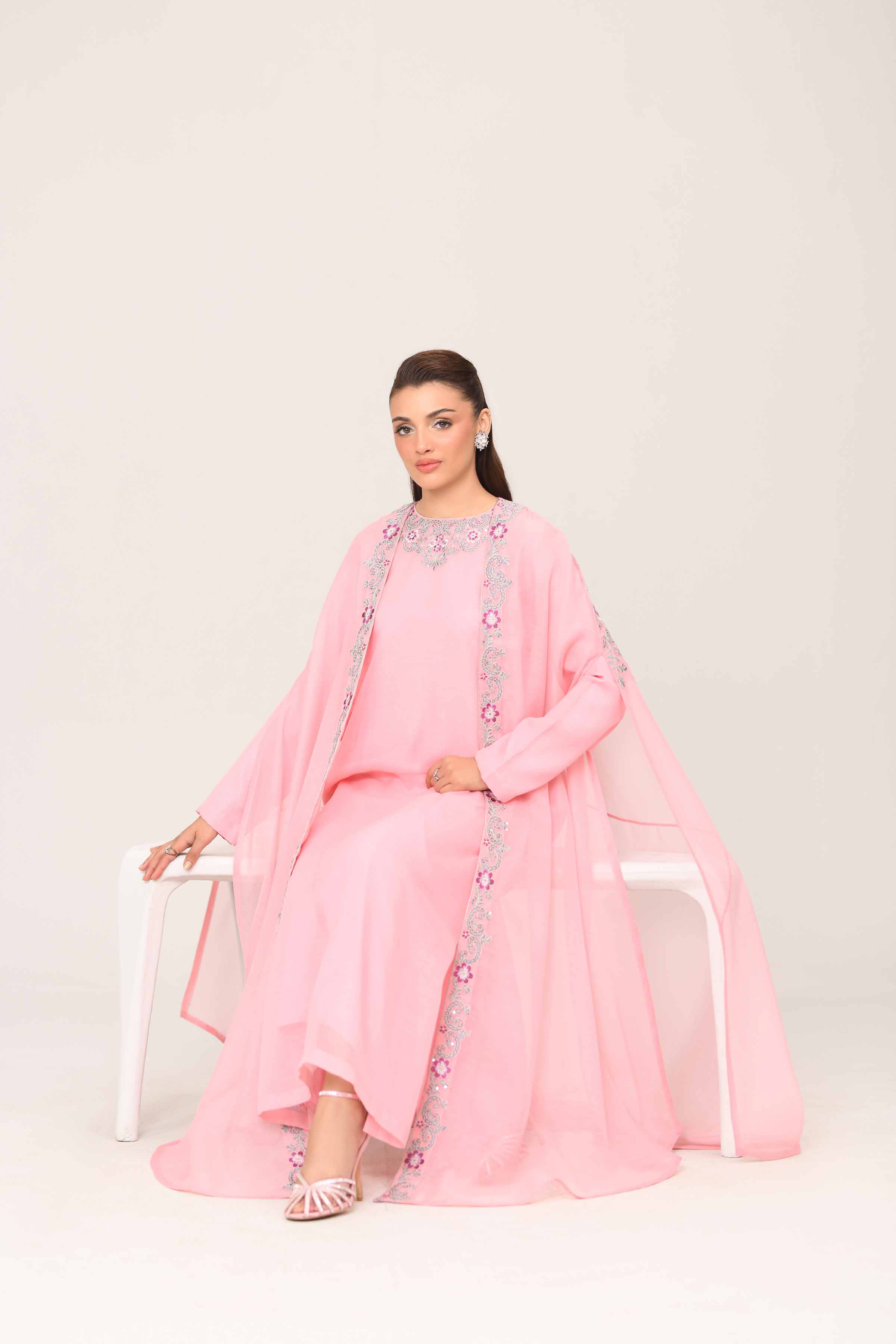 2 Piece - Embroidered Suit - FE25-49