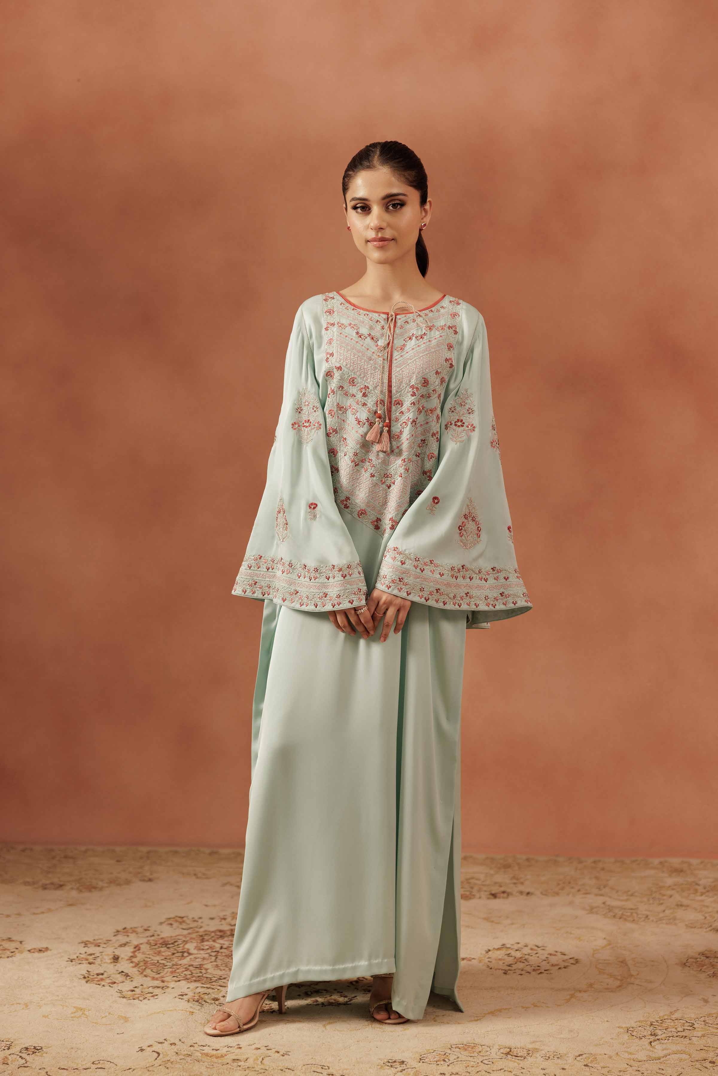 Embroidered Dress - FE25-57