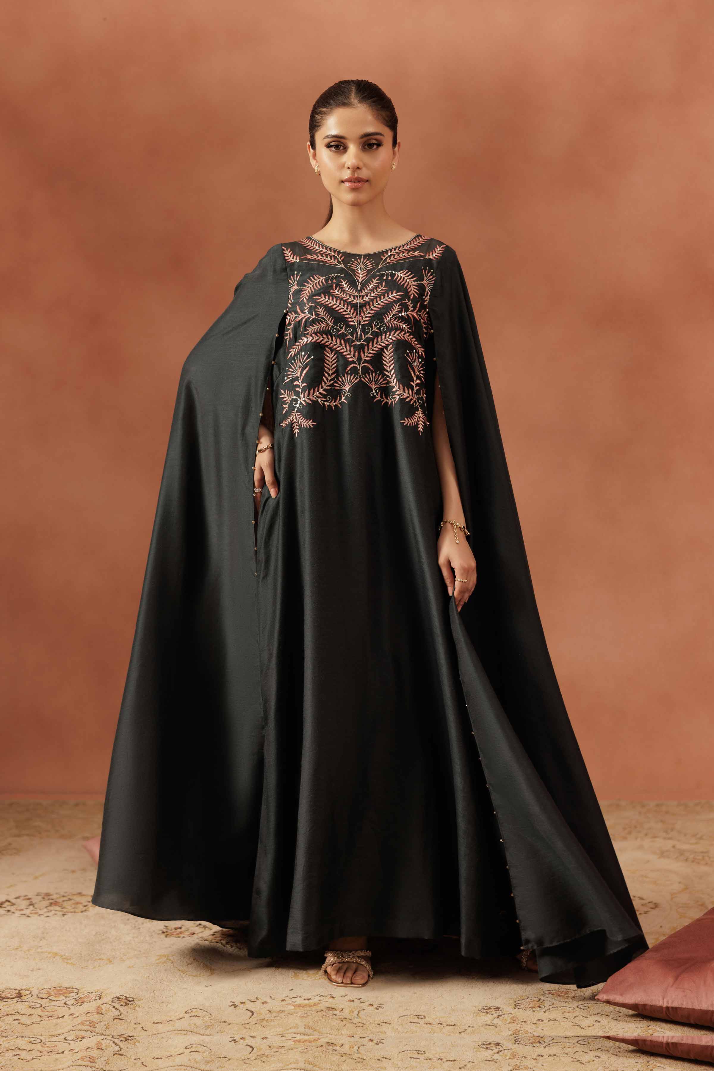 Embroidered Cape - FE25-60
