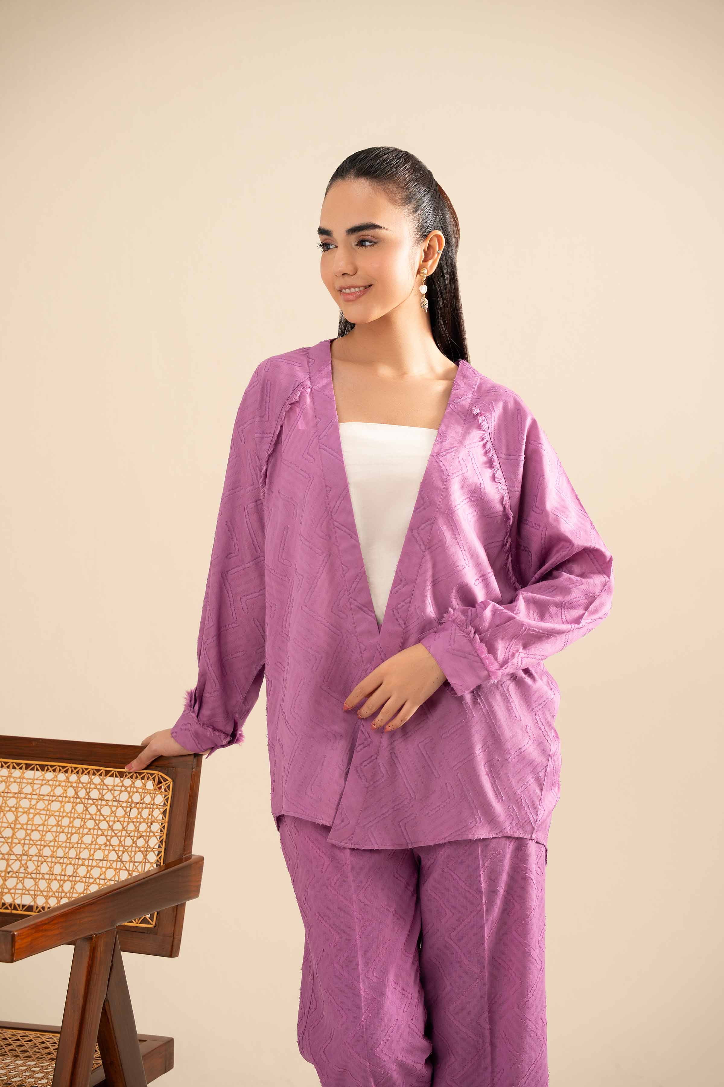 2 Piece - Embroidered Suit - FE25-76