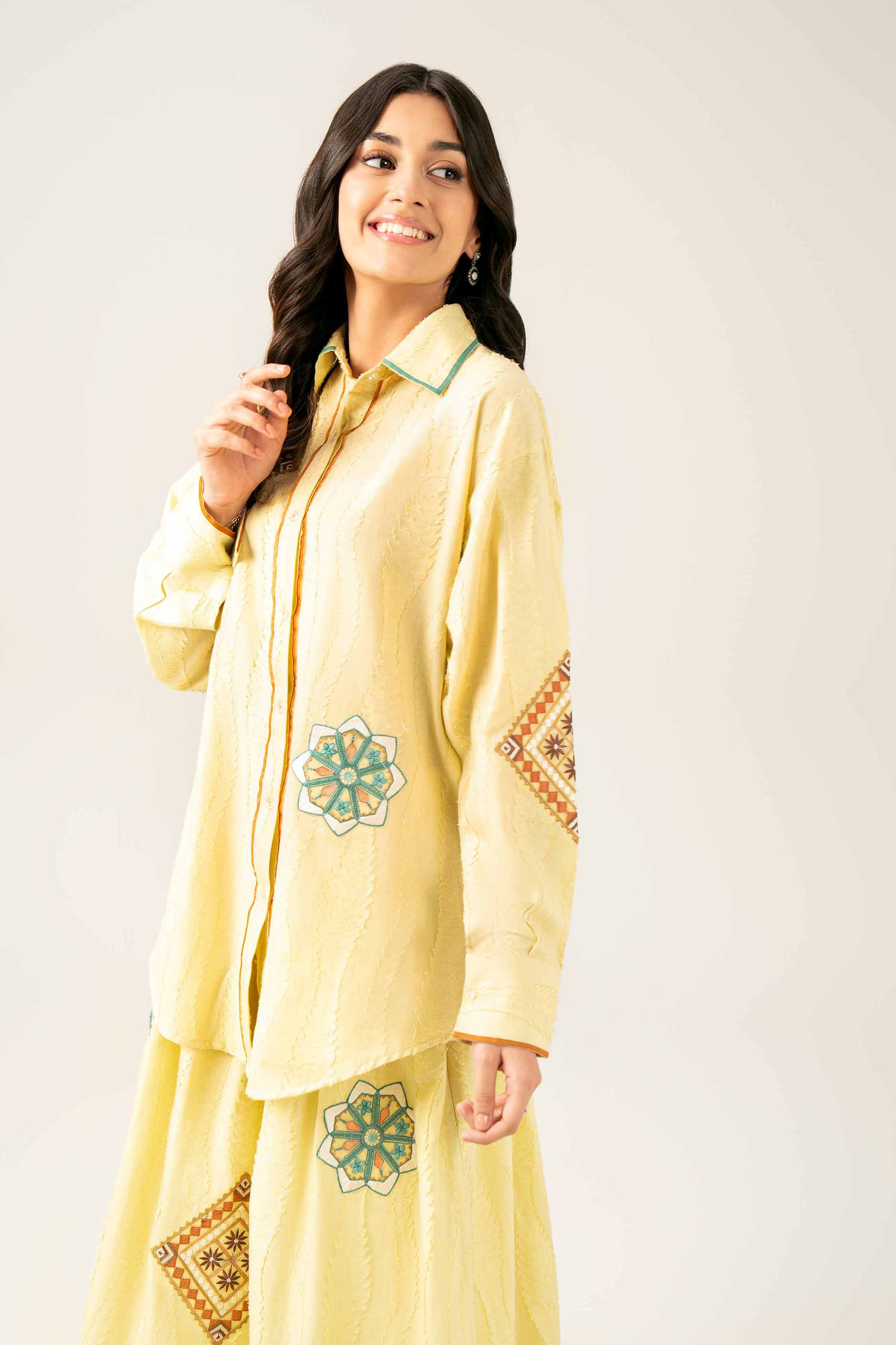 2 Piece - Embroidered Suit - FE25-87