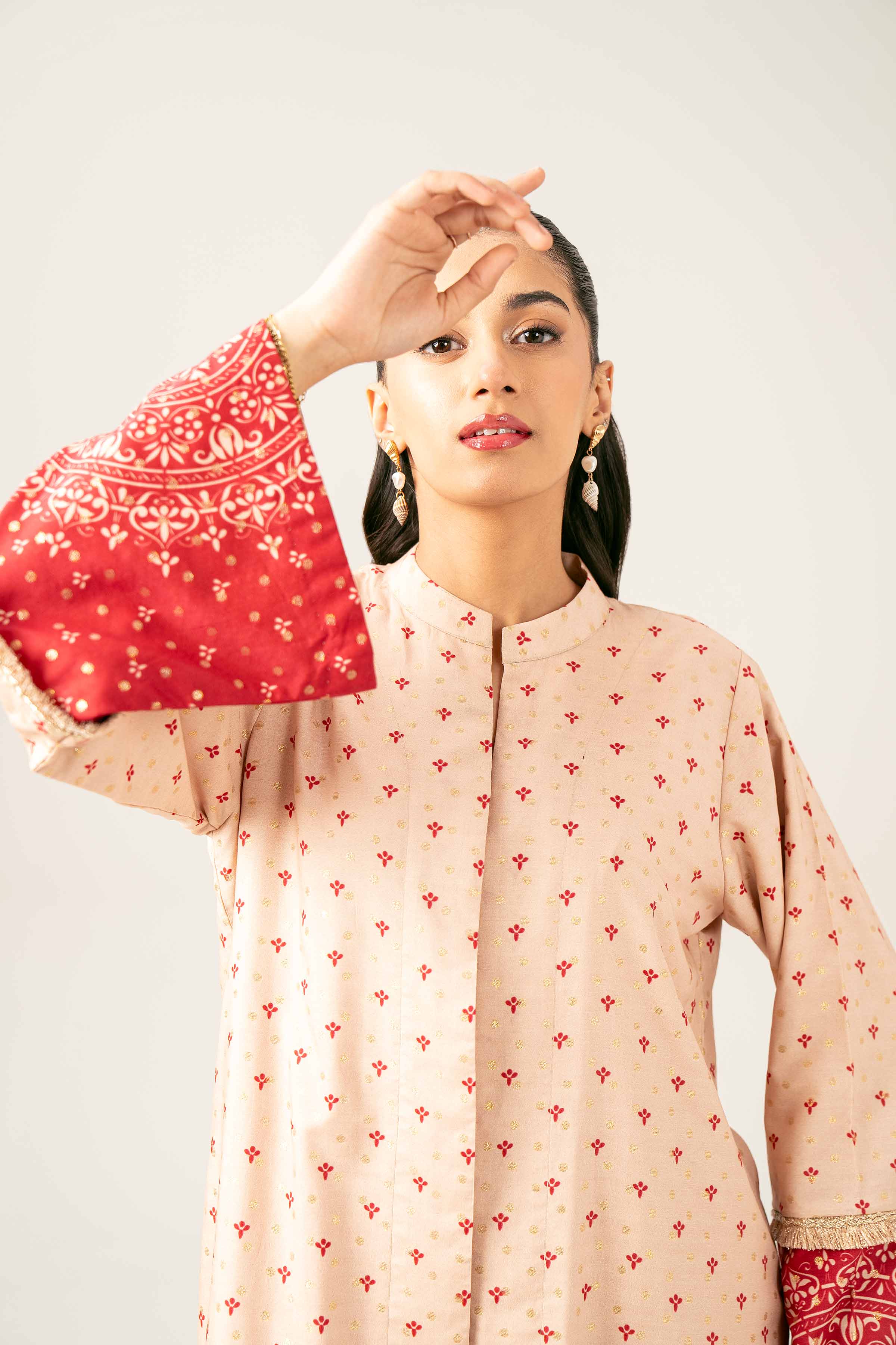 Printed Gown - FE25-92