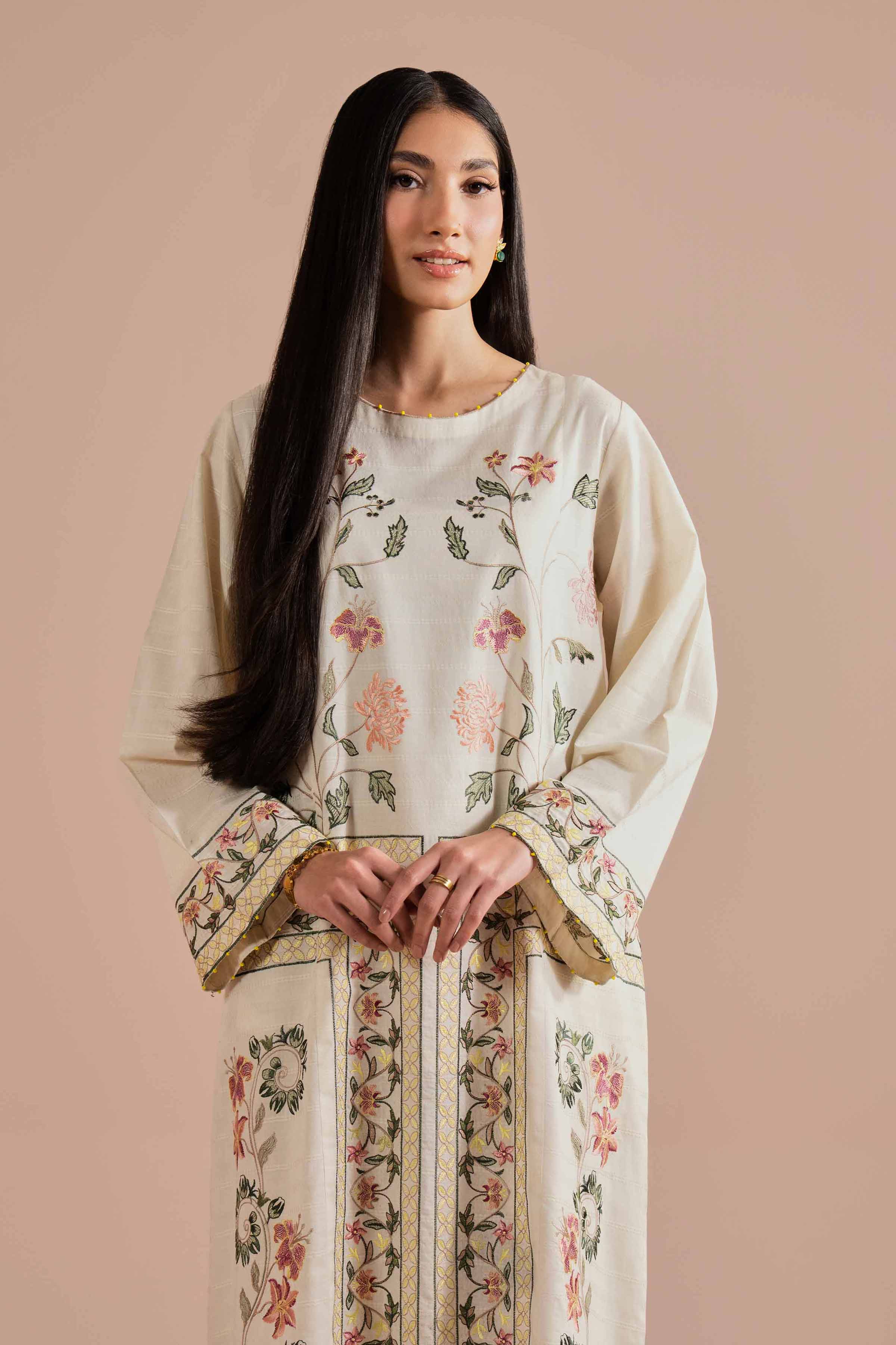 Embroidered Dress - FE26-29