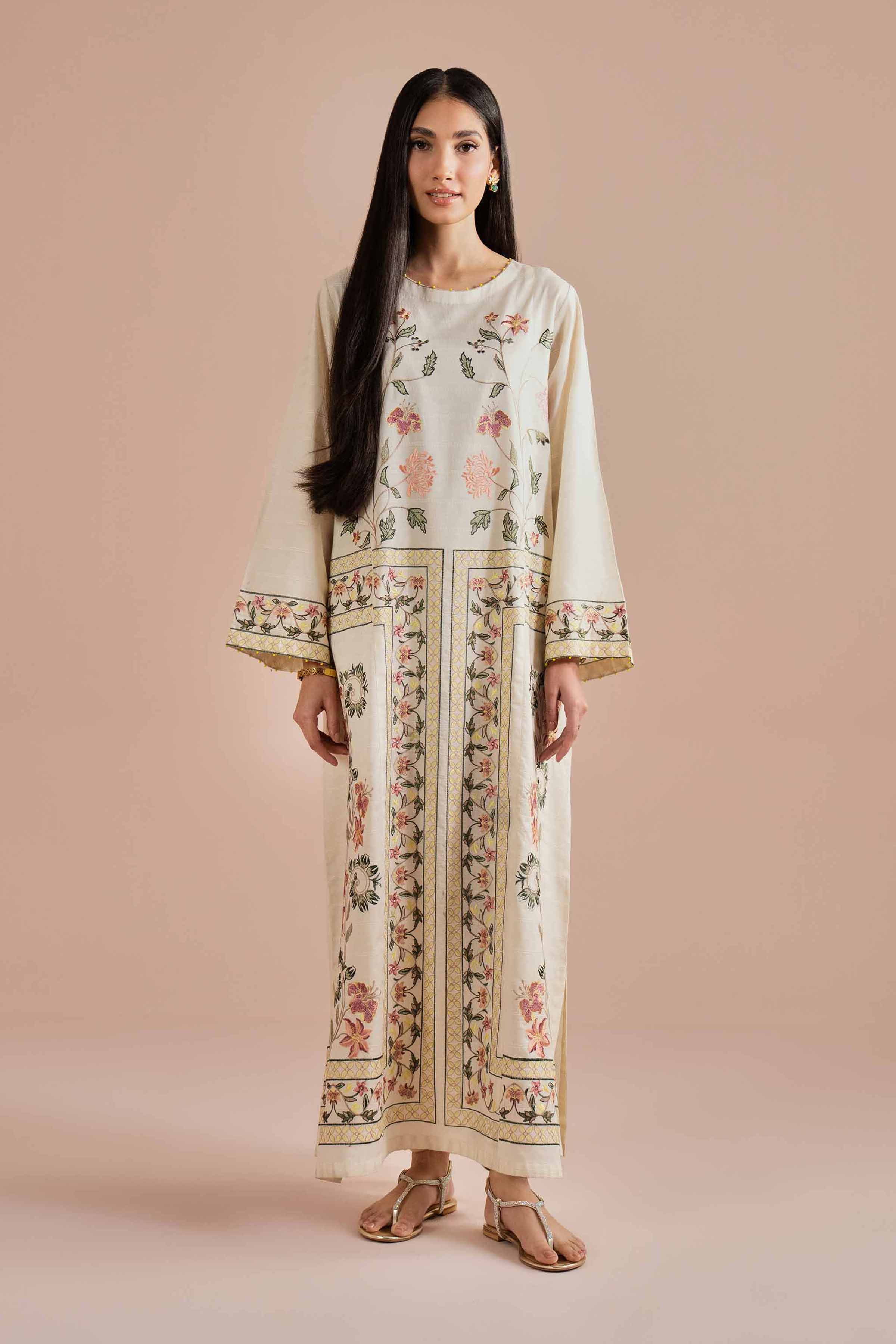 Embroidered Dress - FE26-29