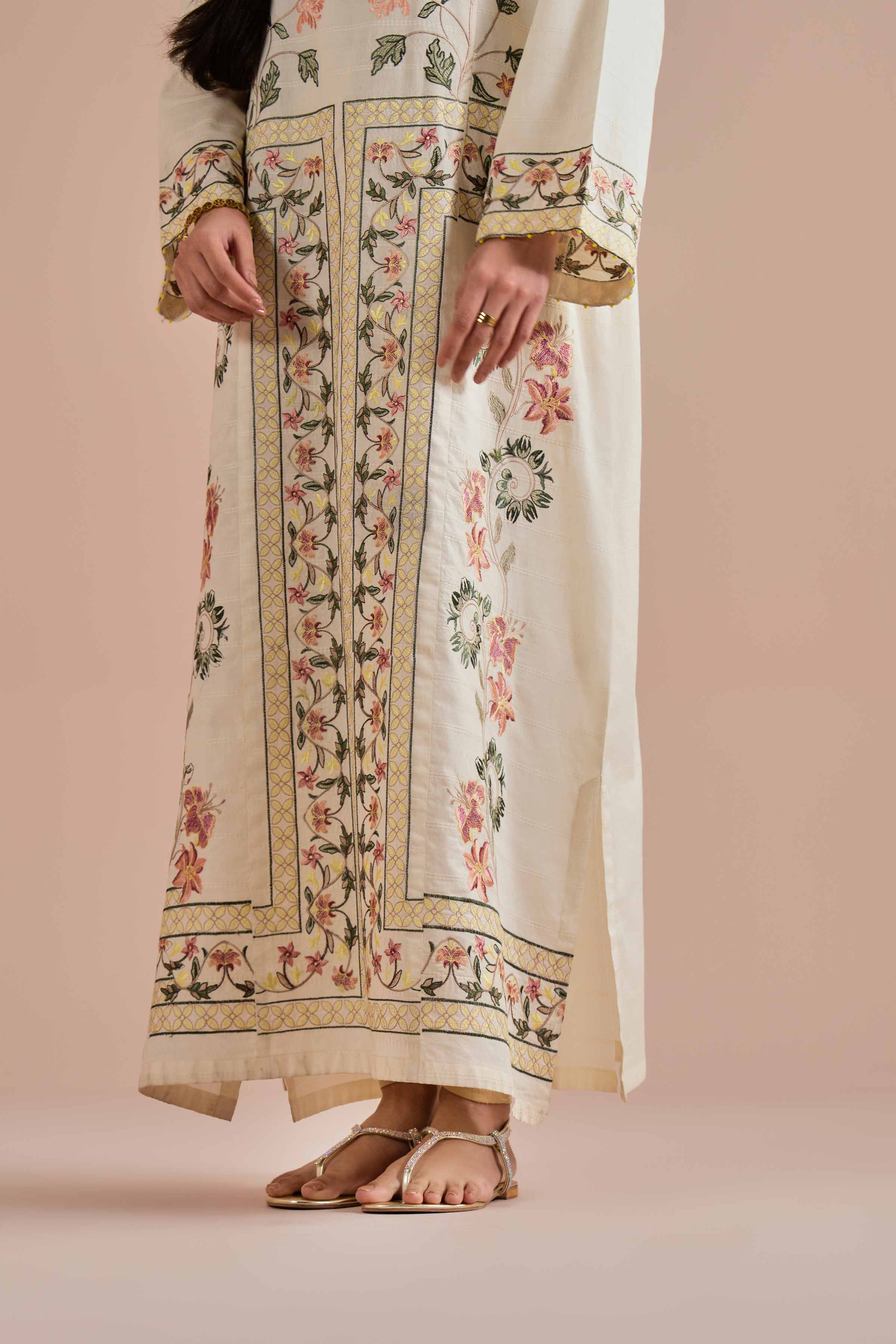 Embroidered Dress - FE26-29