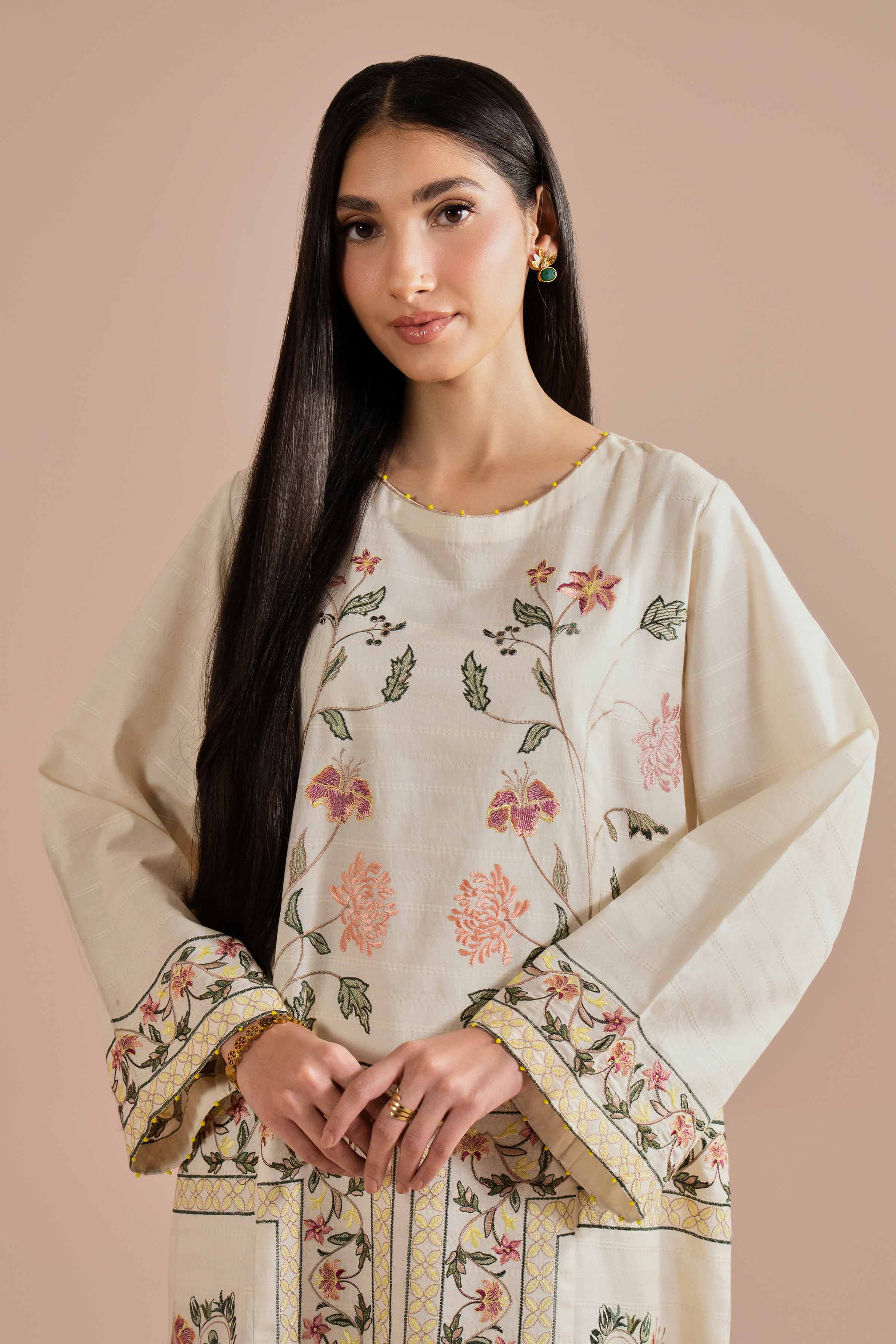 Embroidered Dress - FE26-29