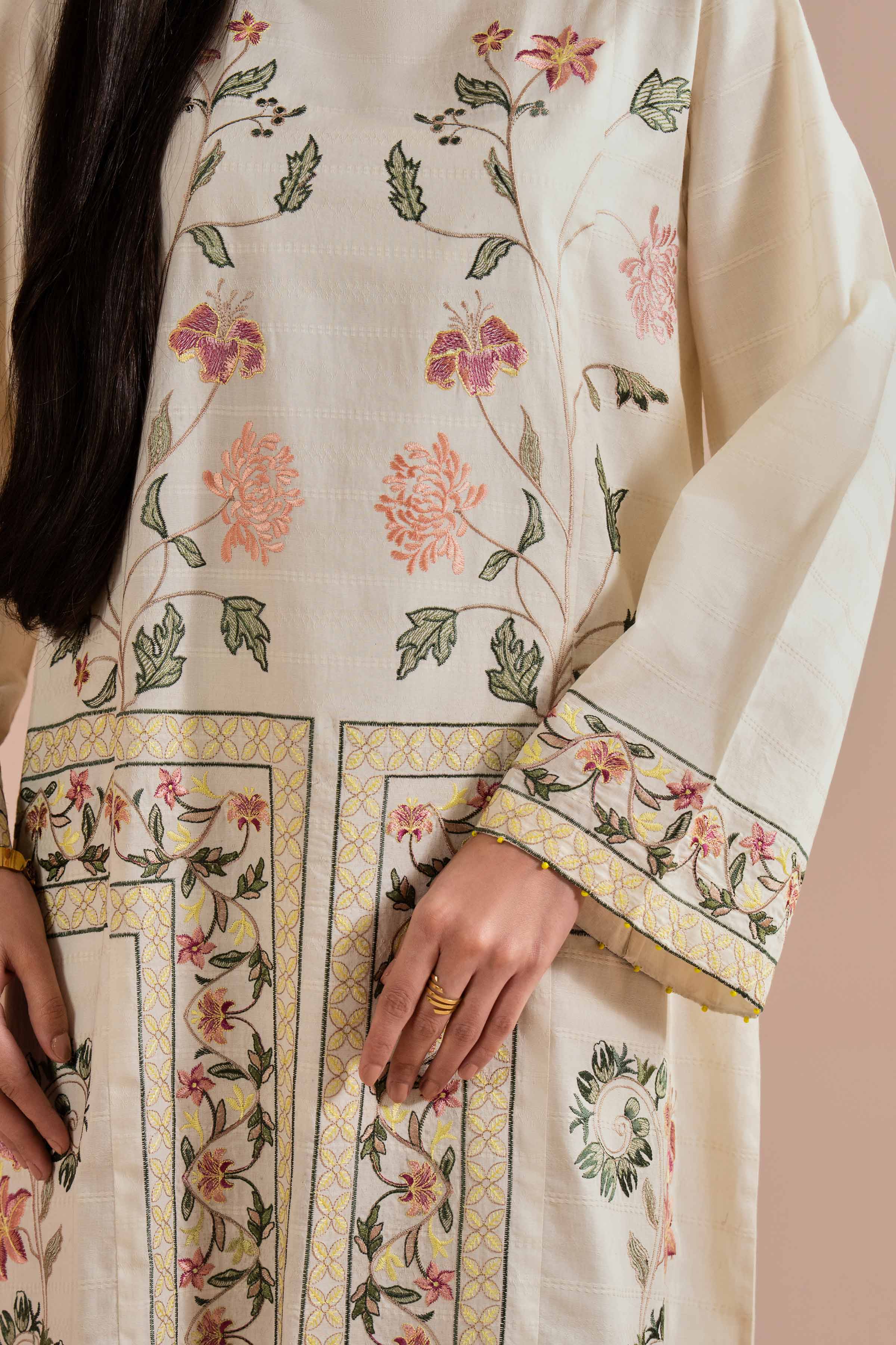 Embroidered Dress - FE26-29