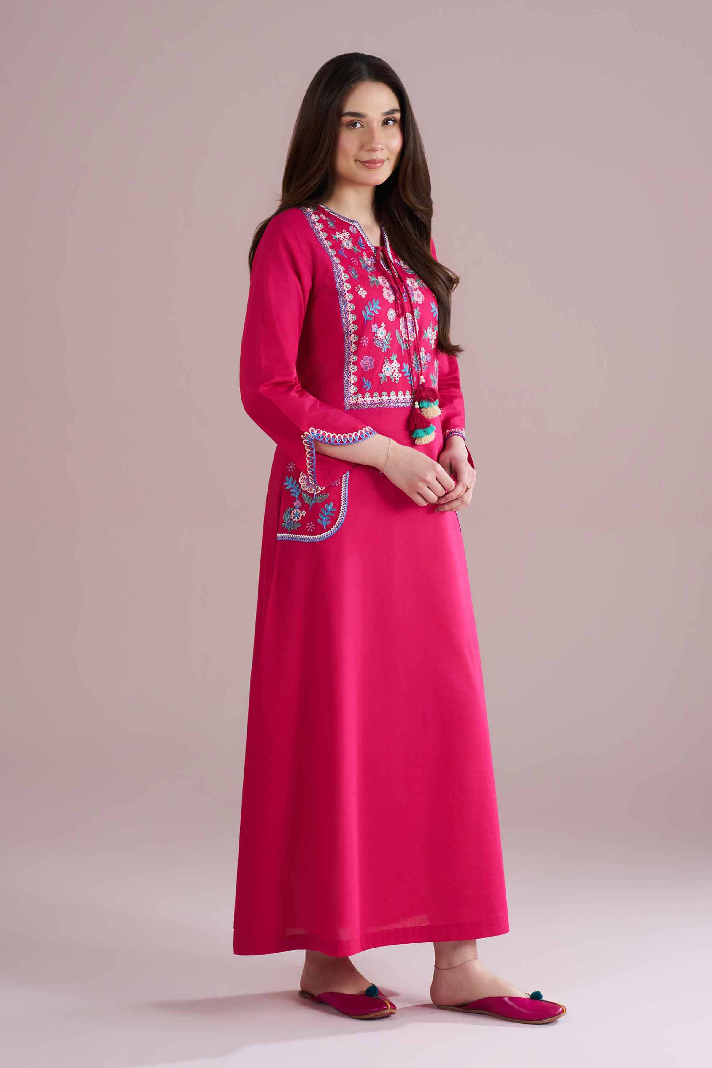 Embroidered Dress - FE26-62