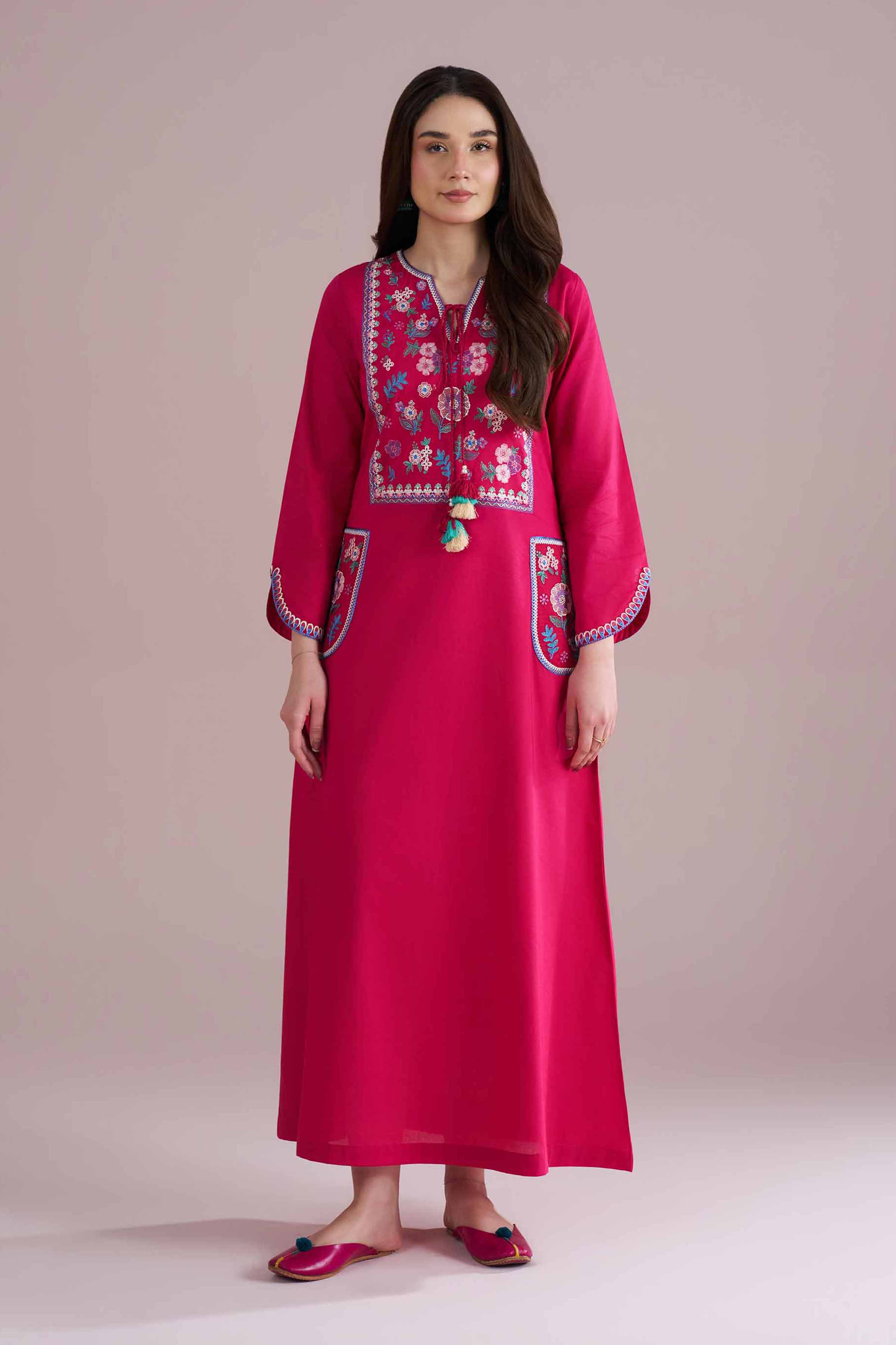 Embroidered Dress - FE26-62