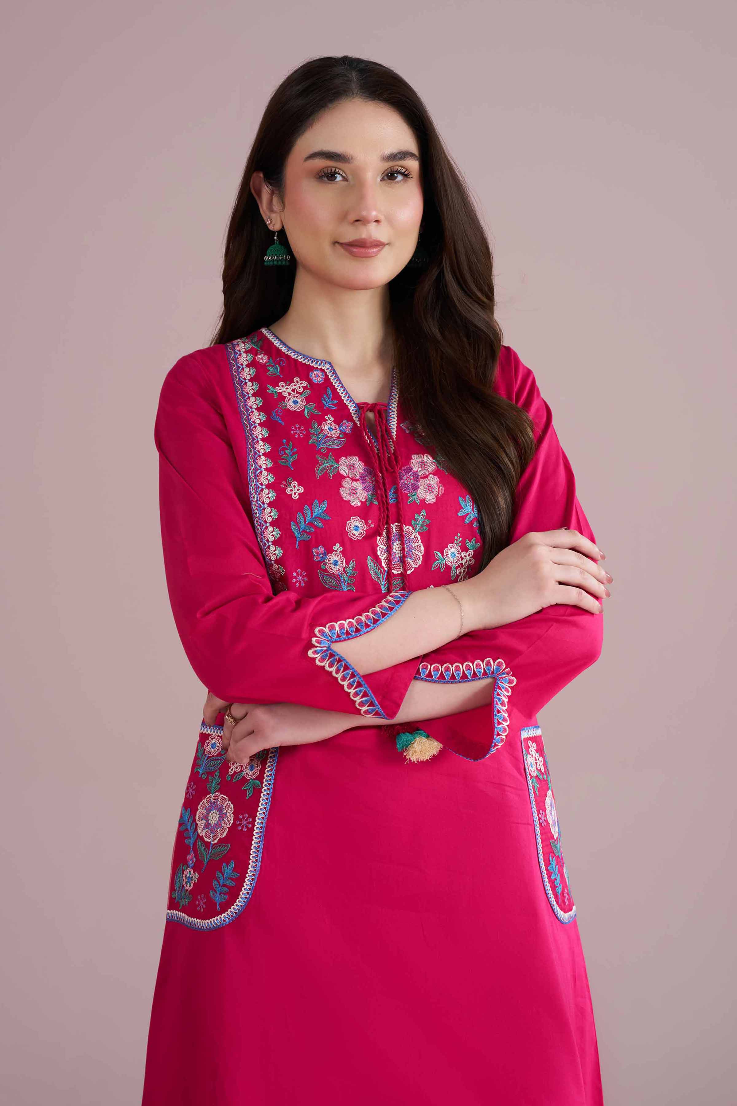 Embroidered Dress - FE26-62