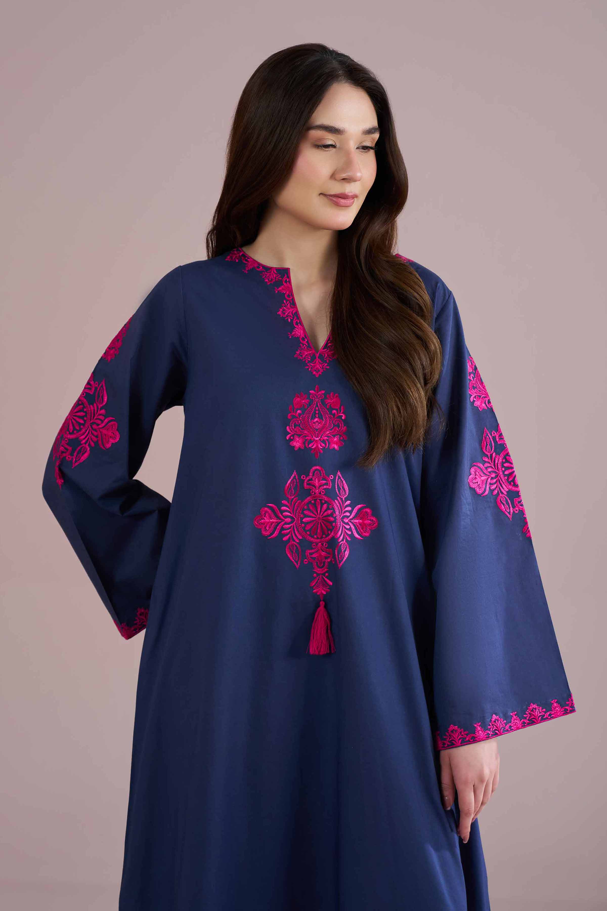 Embroidered Dress - FE26-64