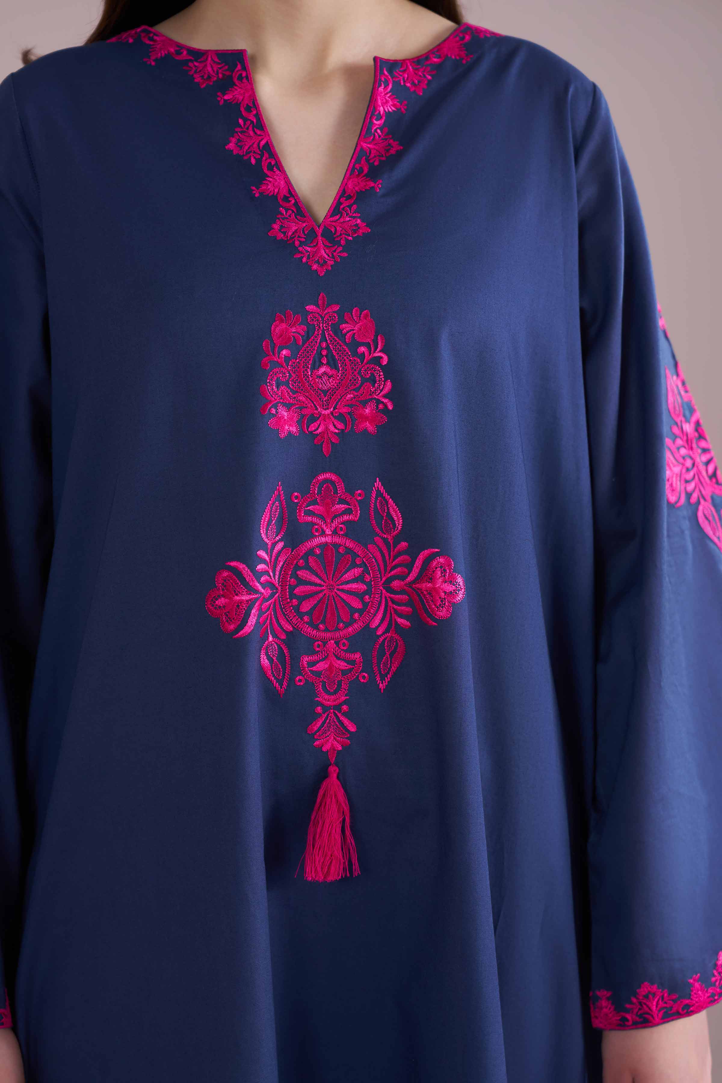 Embroidered Dress - FE26-64