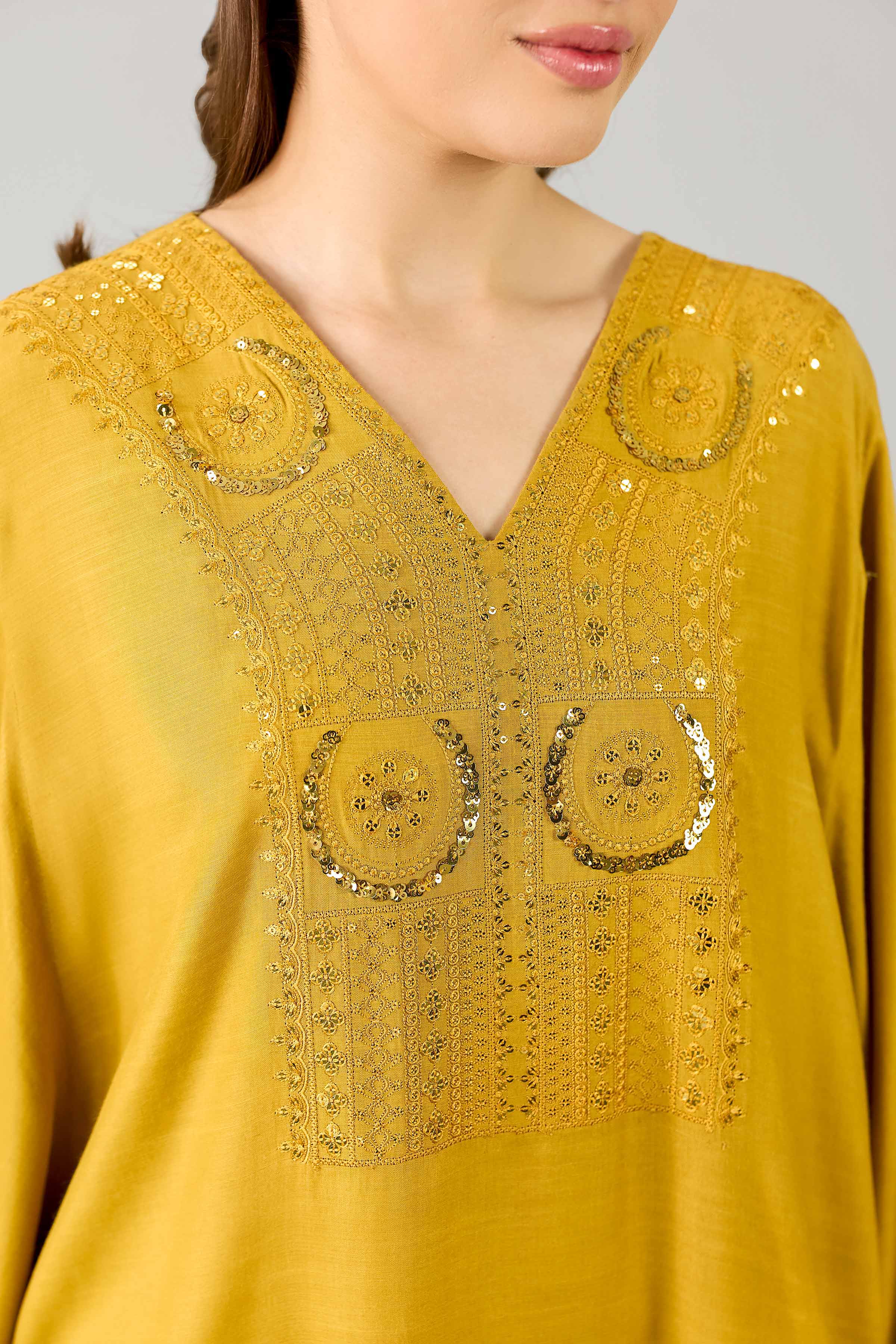 Embroidered Dress - FE26-83