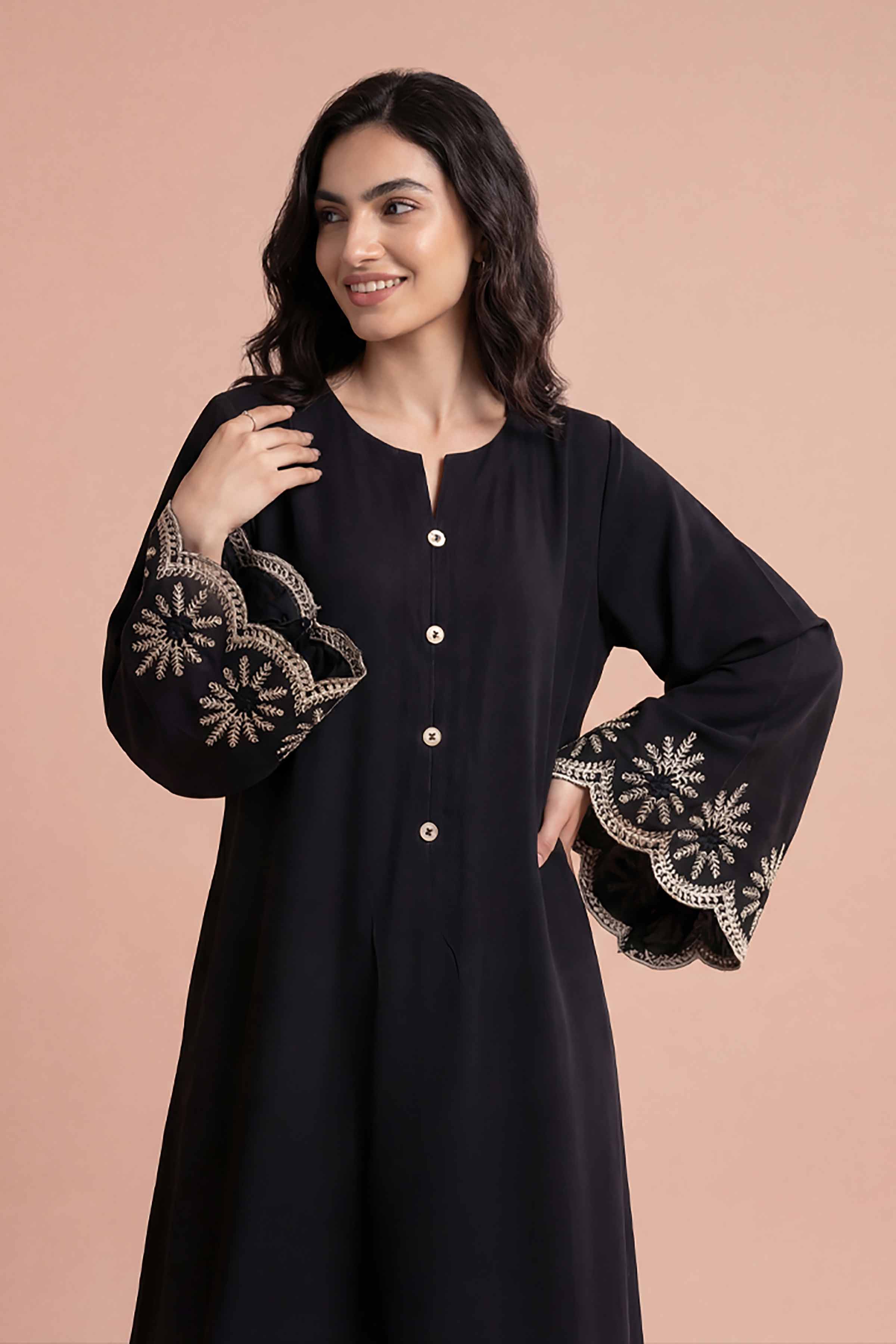 Embroidered Dress - FE26-84