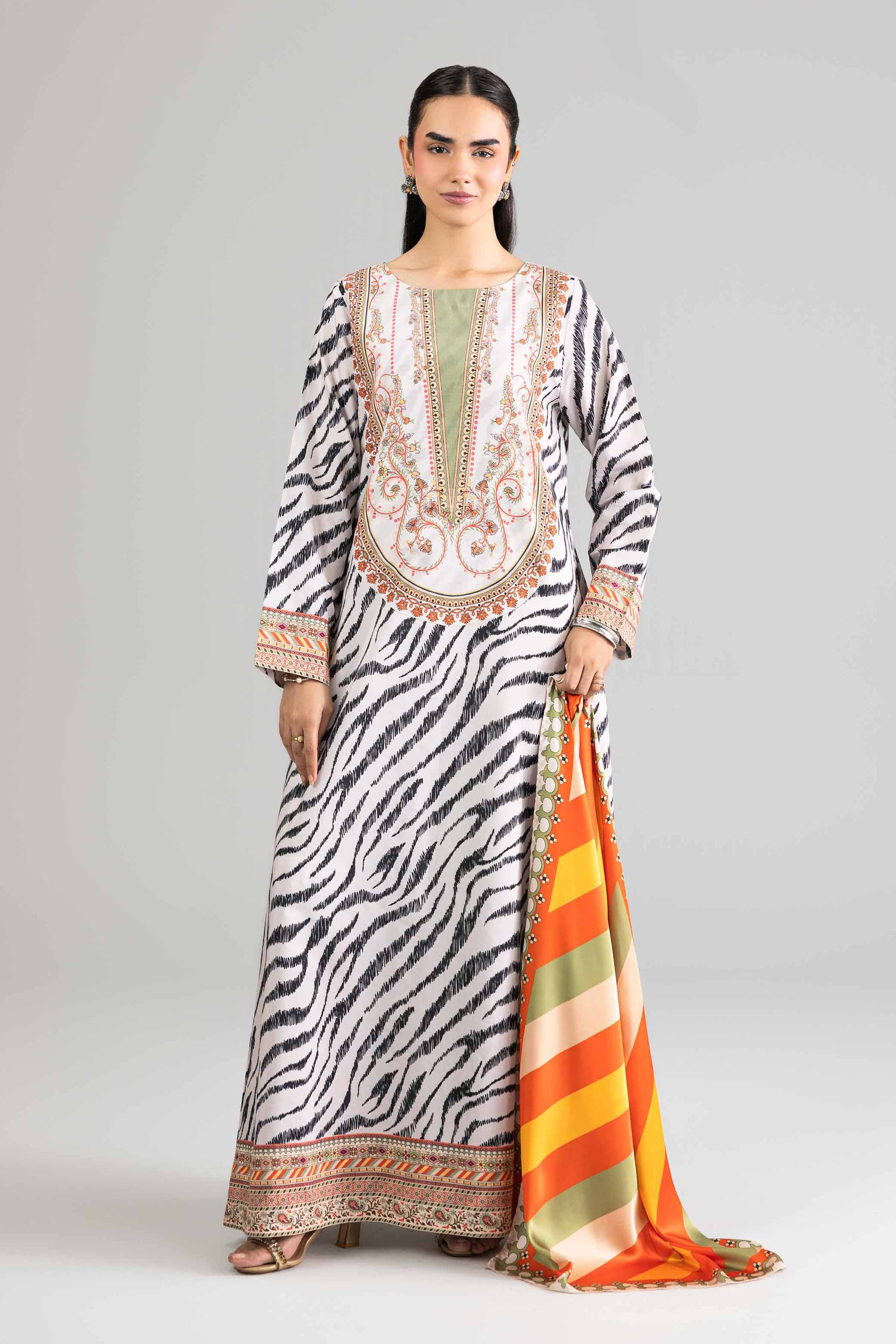 2 Piece - Printed Dress - FE26-97