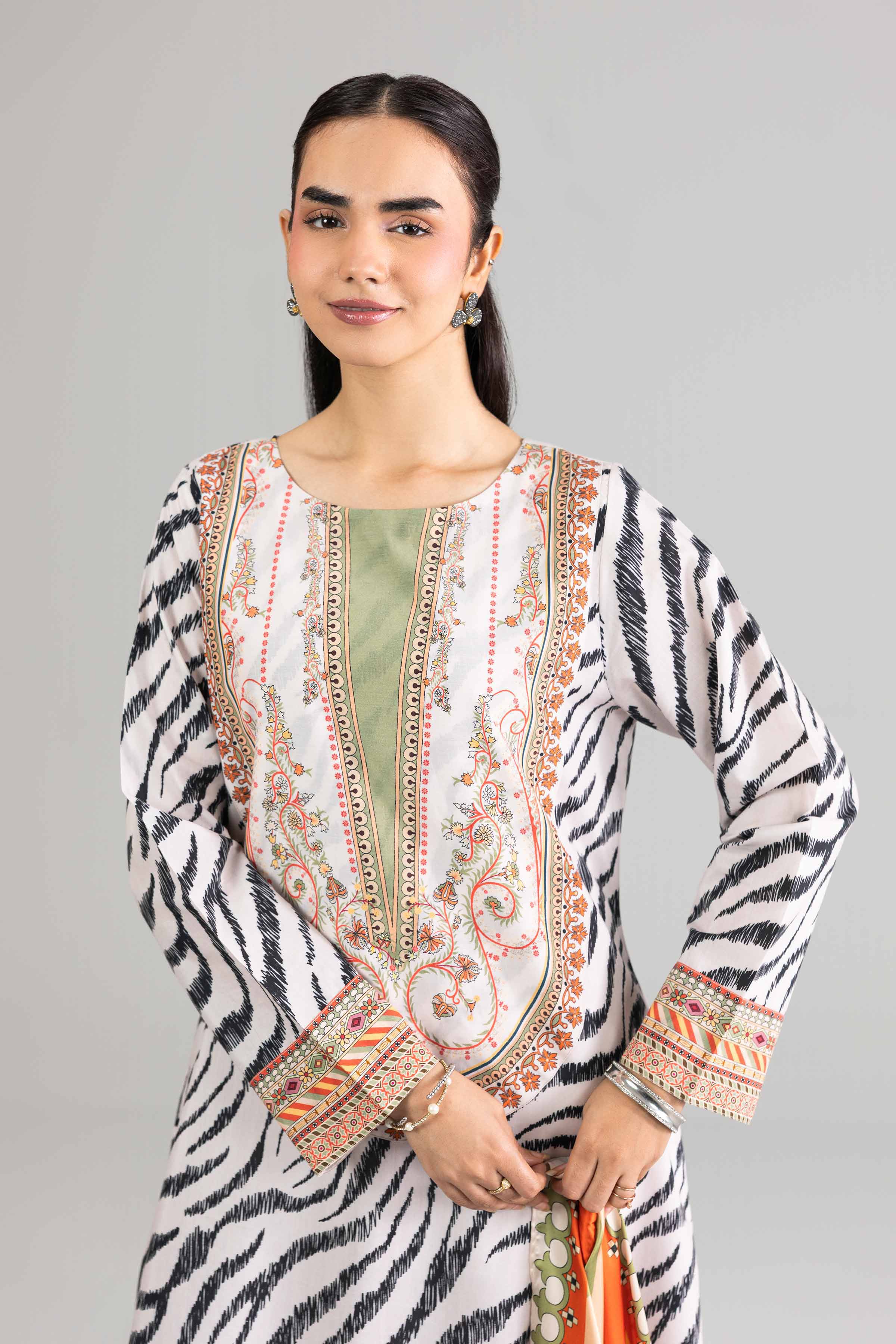 2 Piece - Printed Dress - FE26-97