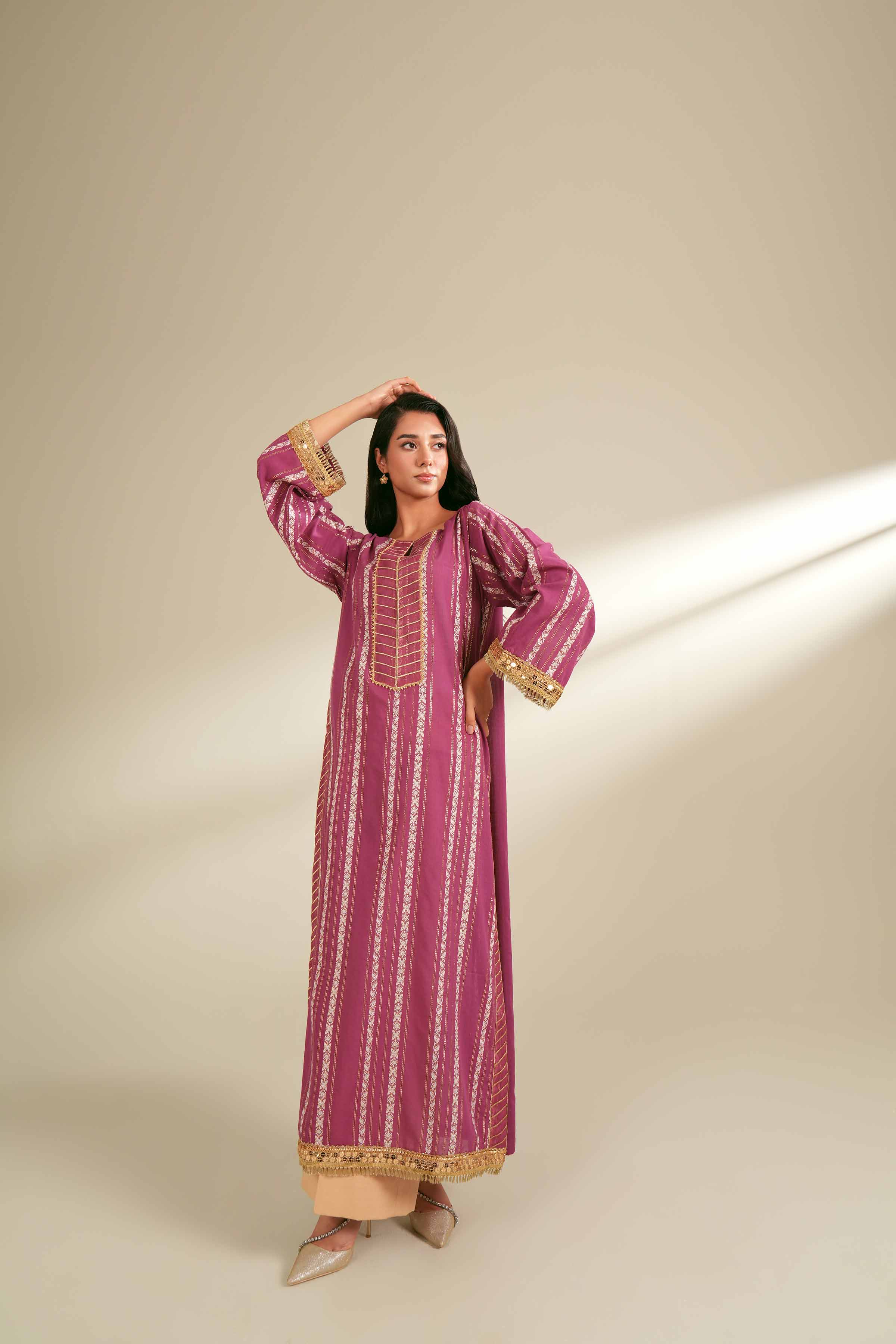 Embroidered Dress - FS24-56
