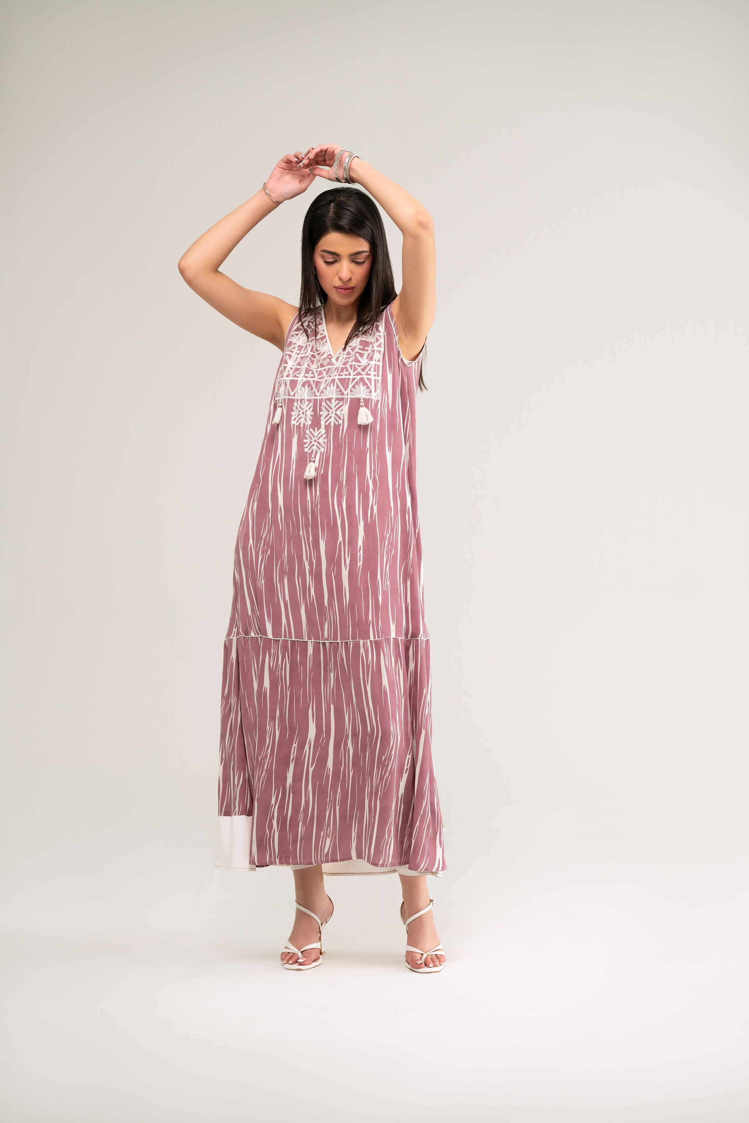 Embroidered Dress - FS25-07