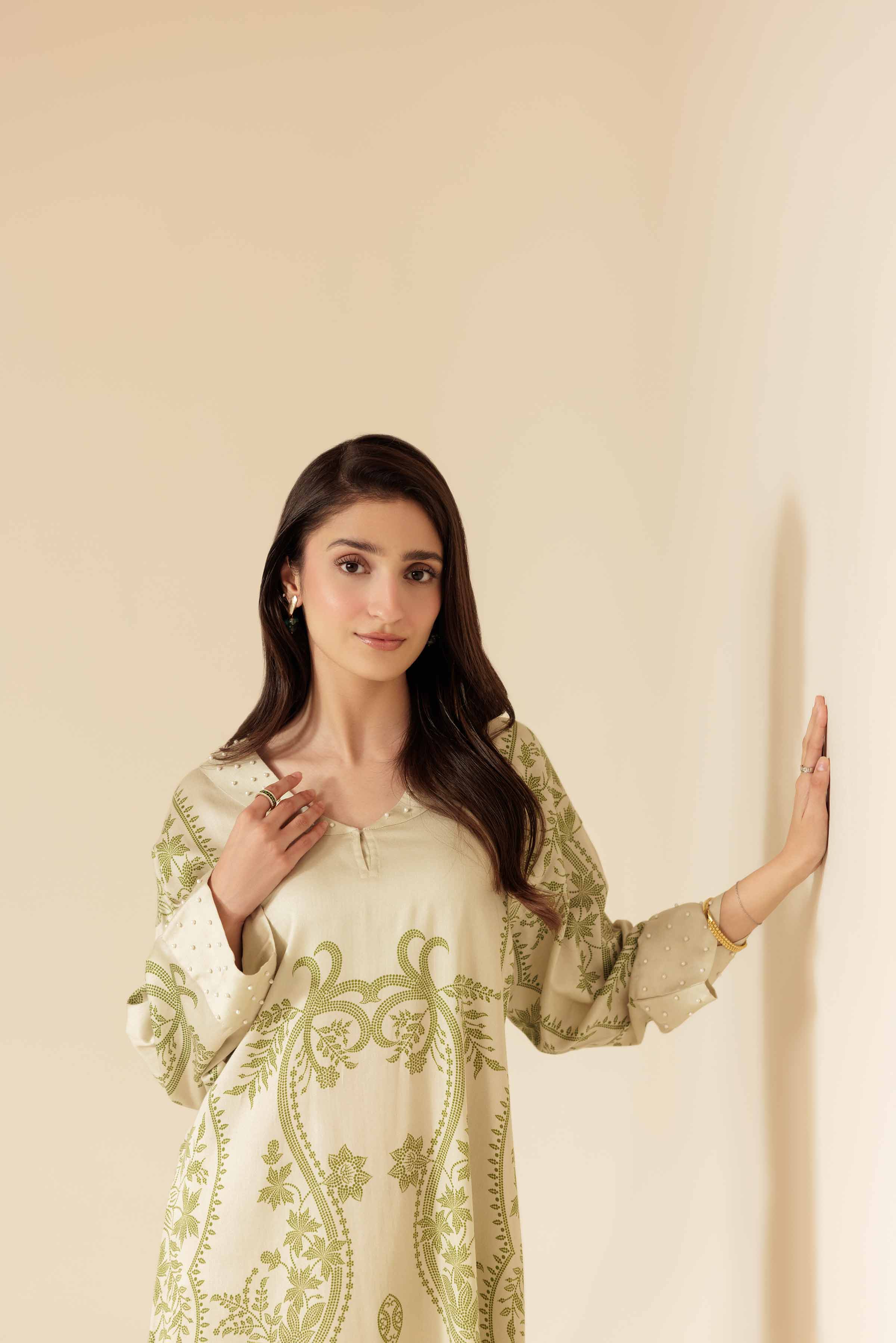 Nishat Linen UAE - Printed Shirt - FS25-51