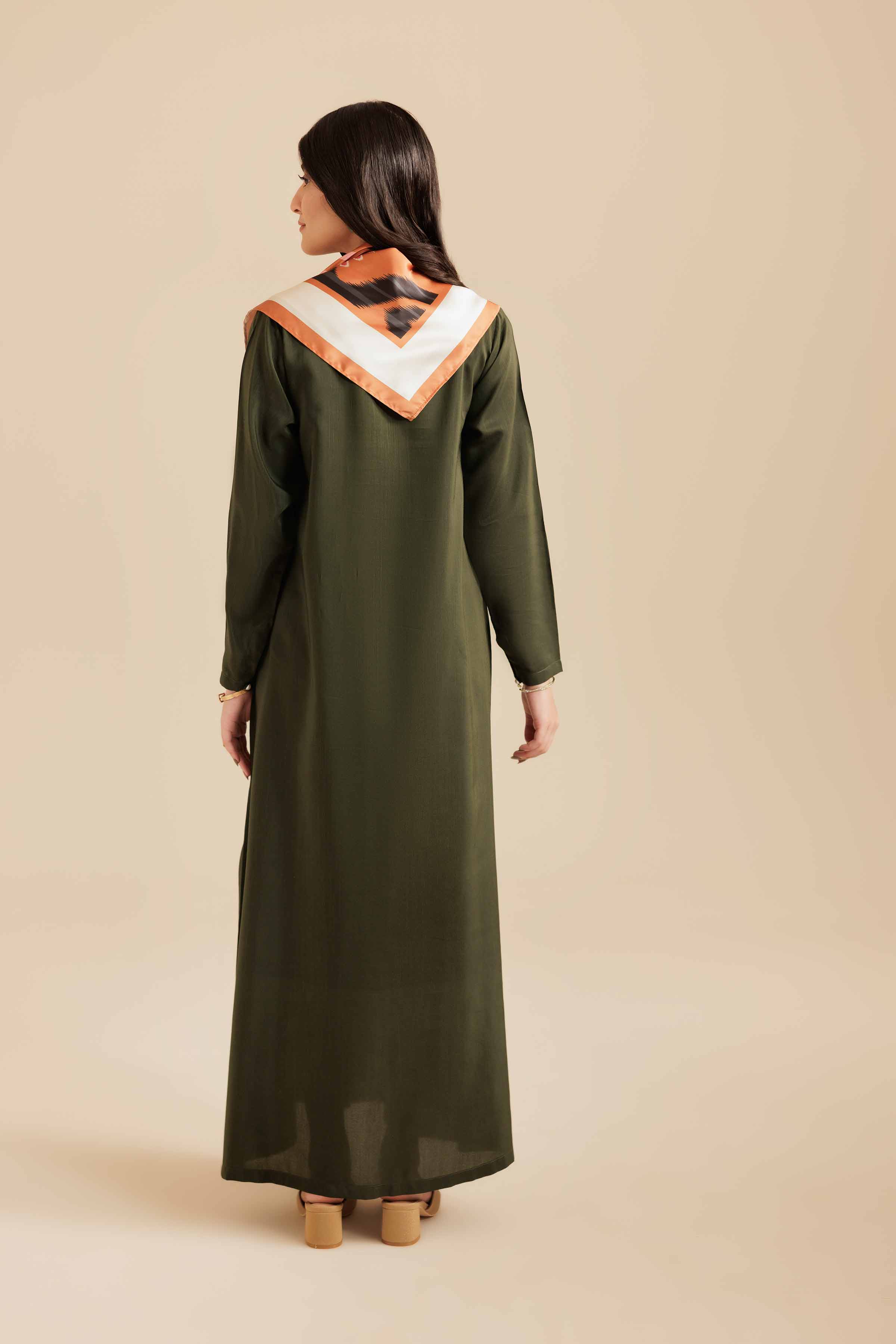 2 Piece - Printed Embroidered Suit - FS25-55