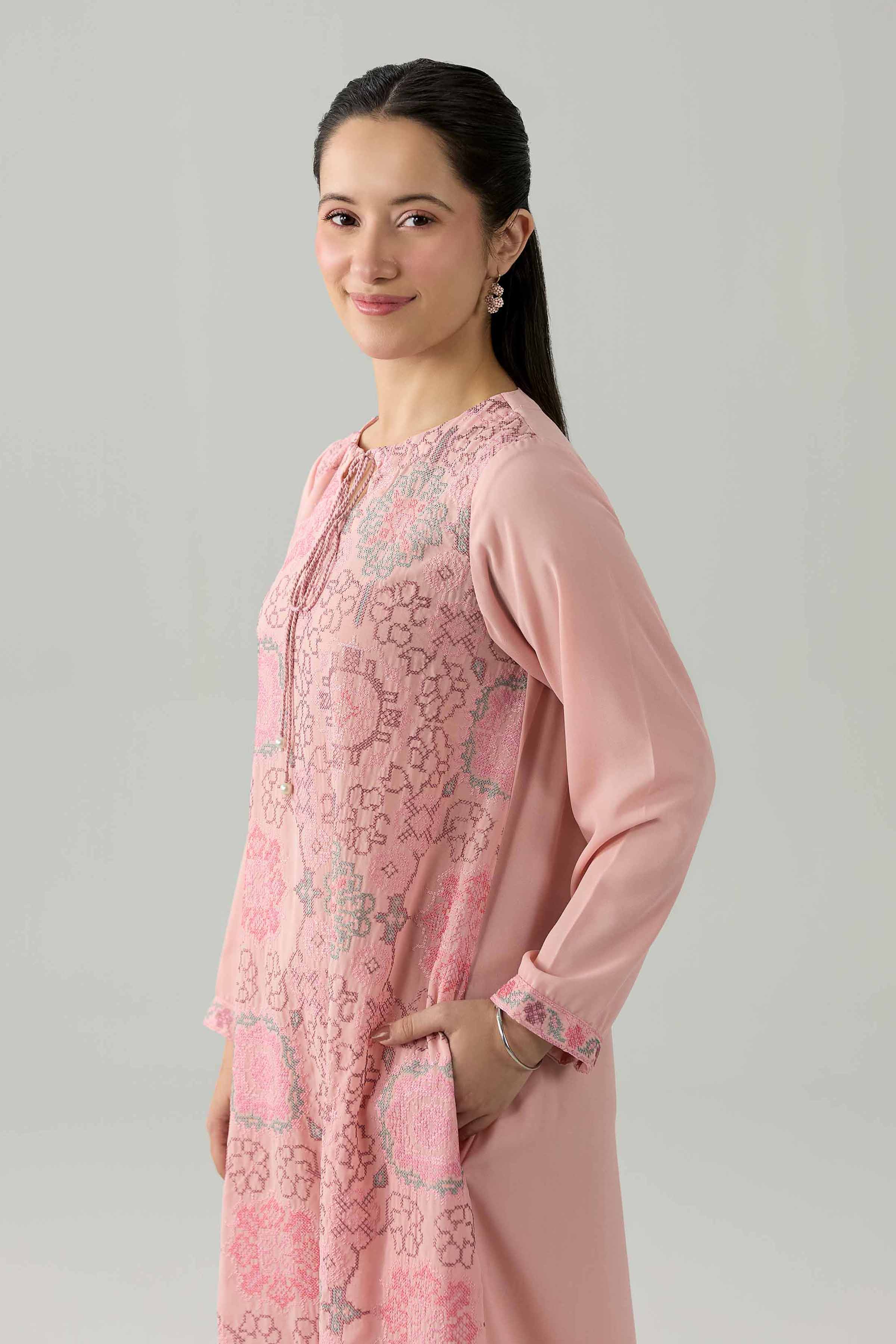 Embroidered Dress - FS26-12